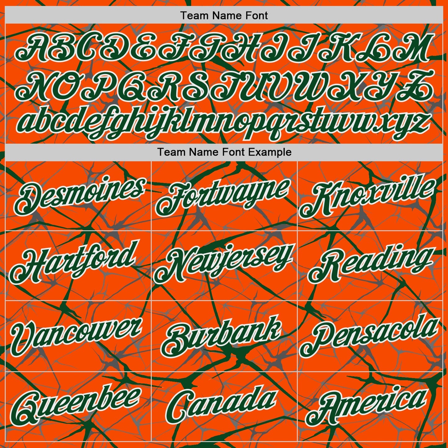 Custom Orange Green Gray-White Abstract Network Crackle Performance T-Shirt view 3