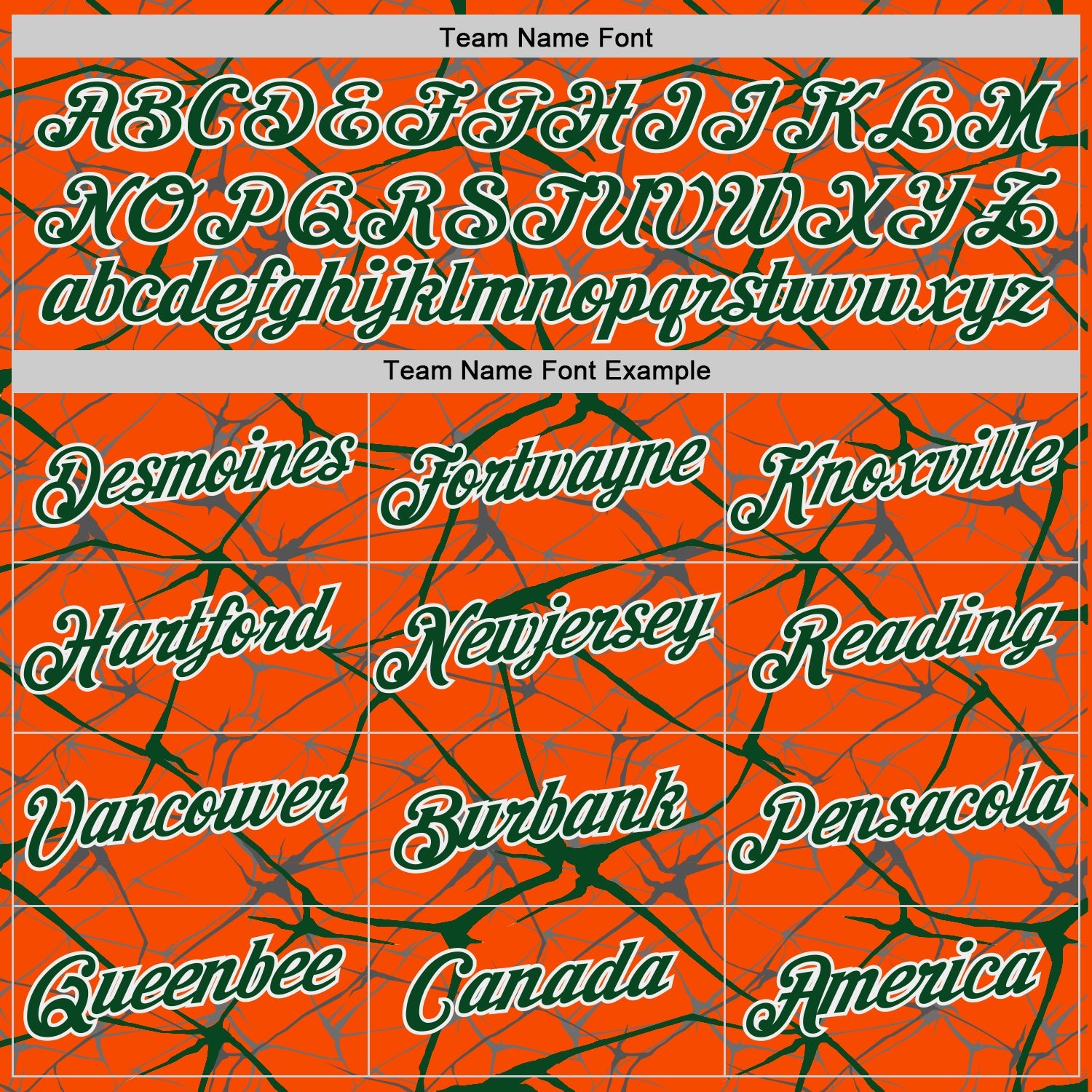 Custom Orange Green Gray-White Abstract Network Crackle Performance T-Shirt view 3