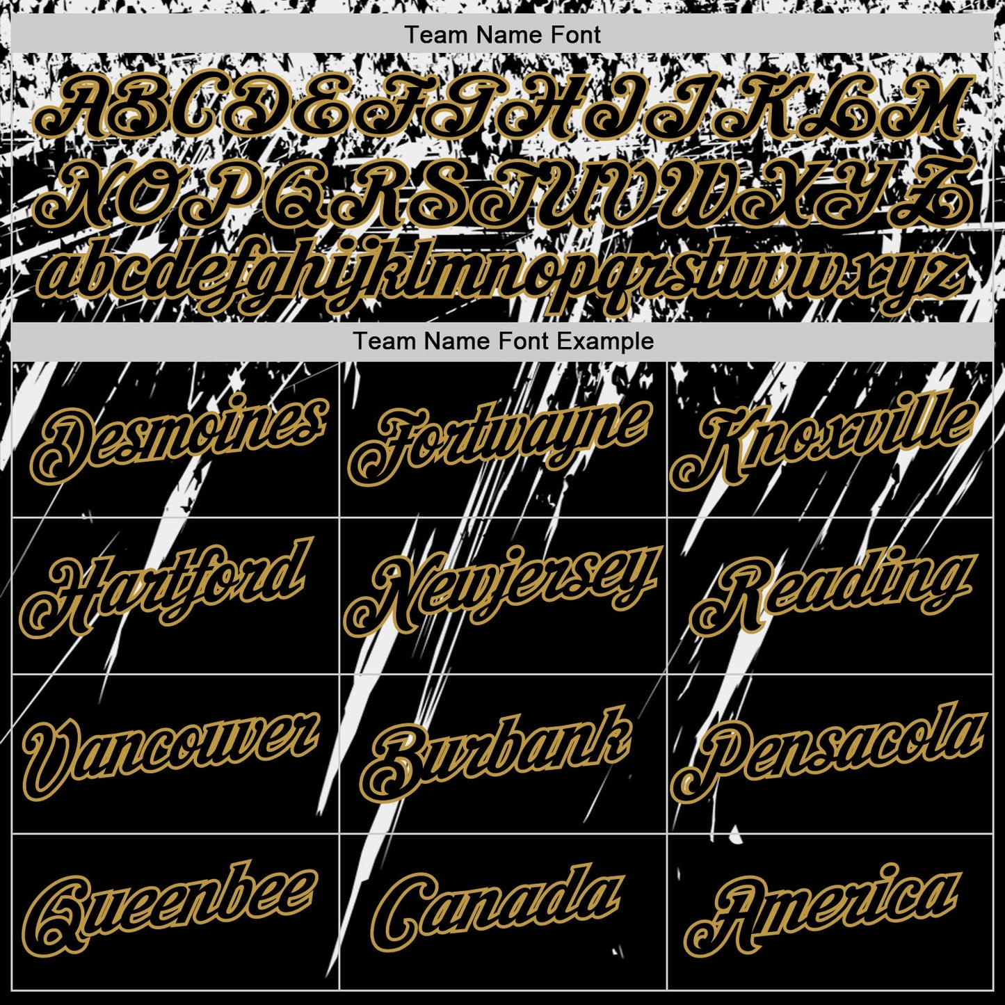 Custom Black White-Old Gold Distressed Scratch Brush Stroke Performance T-Shirt view 3