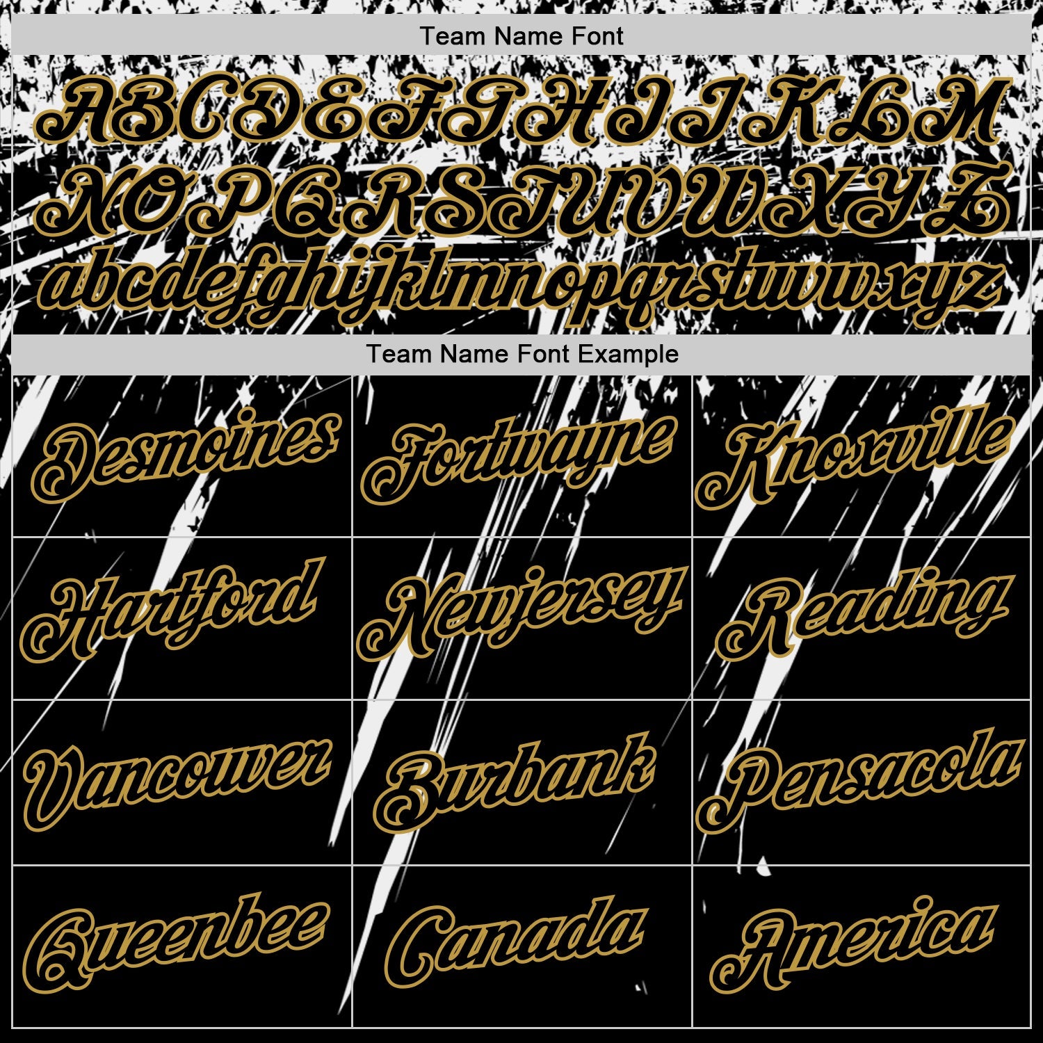 Custom Black White-Old Gold Distressed Scratch Brush Stroke Performance T-Shirt view 3
