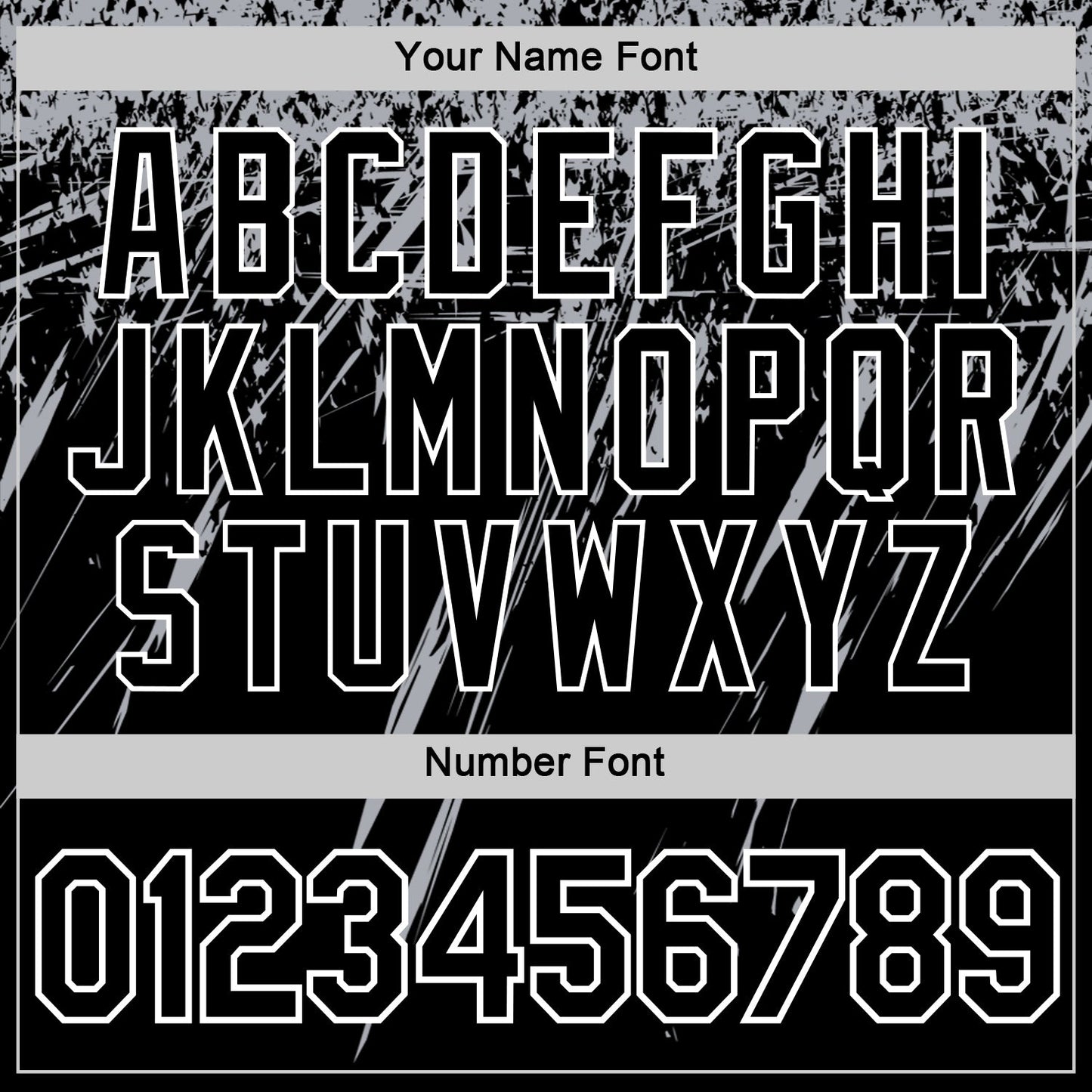 Custom Black Gray-White Distressed Scratch Brush Stroke Performance T-Shirt view 4