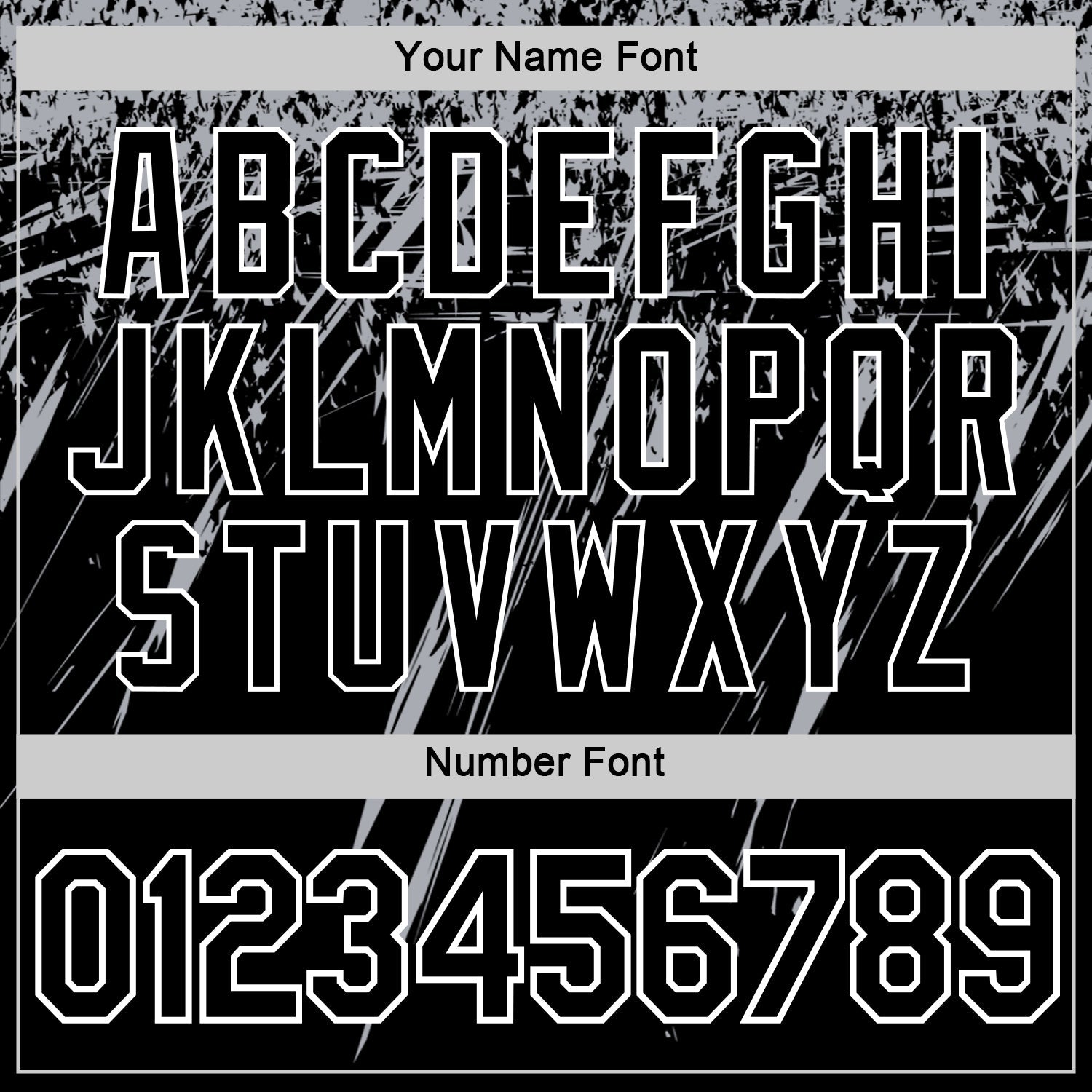 Custom Black Gray-White Distressed Scratch Brush Stroke Performance T-Shirt view 4