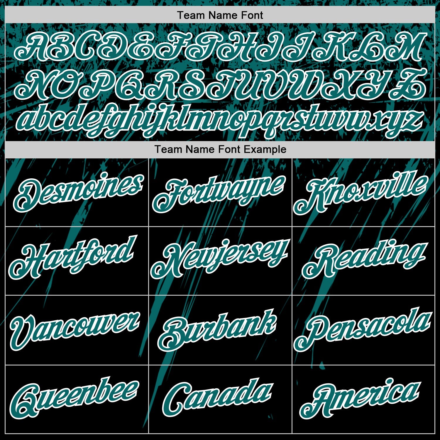 Custom Black Teal-White Distressed Scratch Brush Stroke Performance T-Shirt view 3