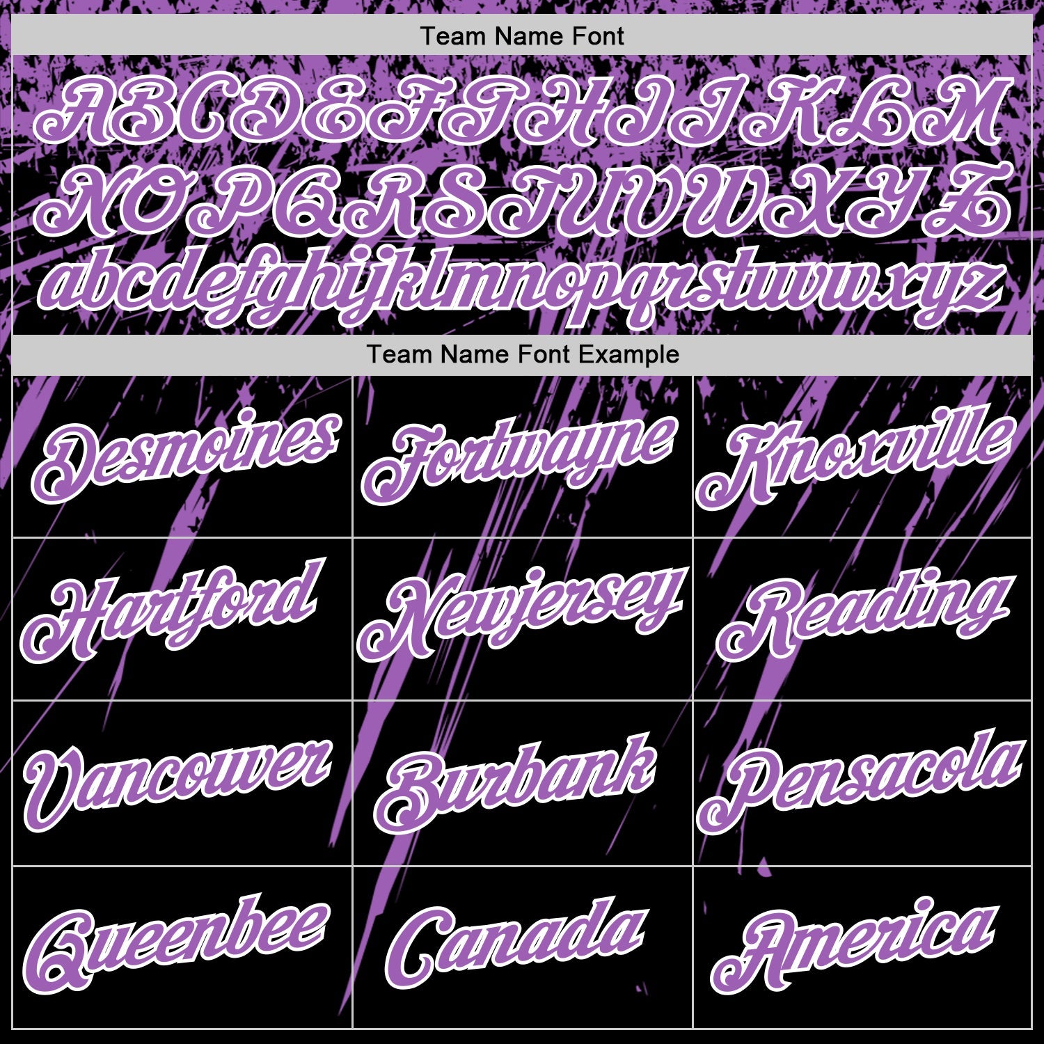 Custom Black Medium Purple-White Distressed Scratch Brush Stroke Performance T-Shirt view 3