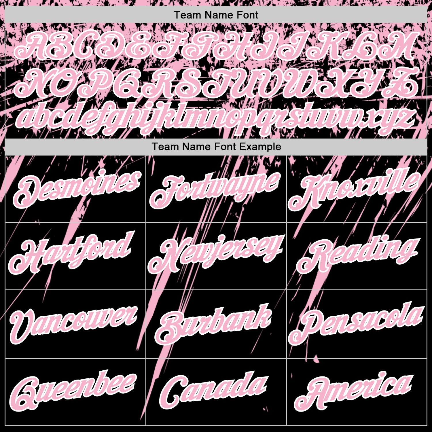 Custom Black Light Pink-White Distressed Scratch Brush Stroke Performance T-Shirt view 3