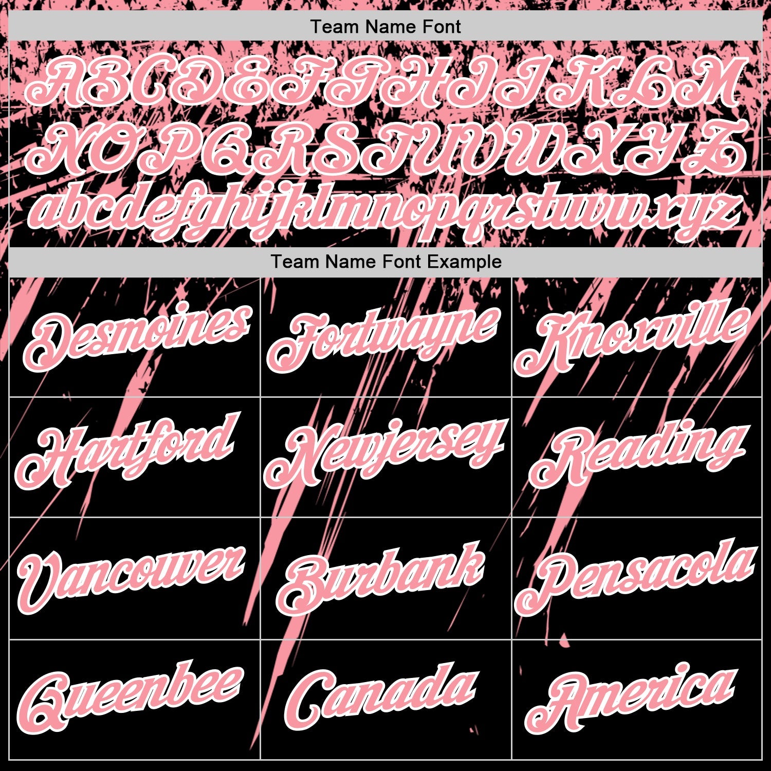 Custom Black Medium Pink-White Distressed Scratch Brush Stroke Performance T-Shirt view 3