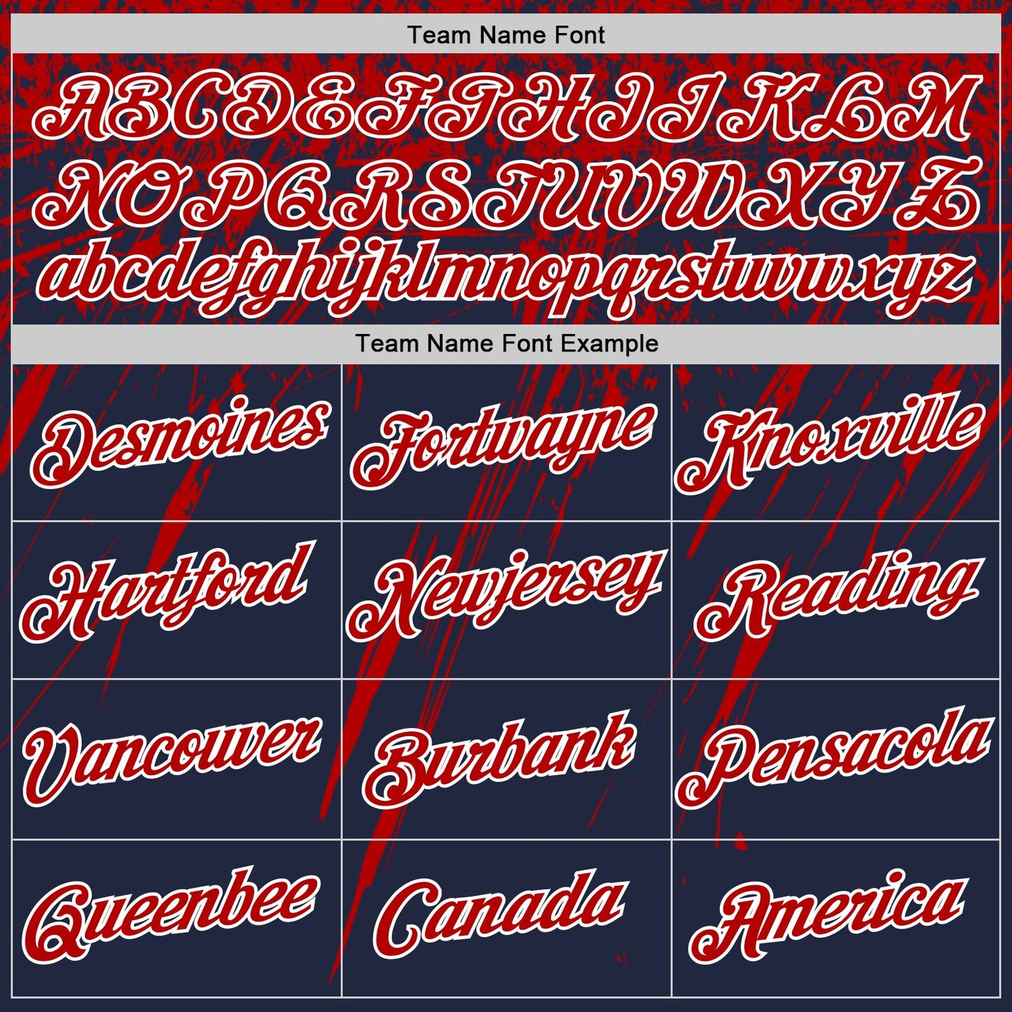 Custom Navy Red-White Distressed Scratch Brush Stroke Performance T-Shirt view 3