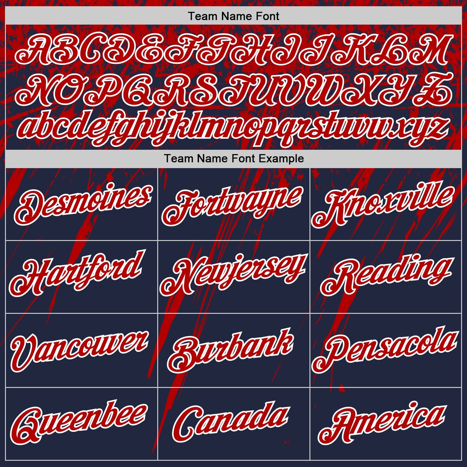 Custom Navy Red-White Distressed Scratch Brush Stroke Performance T-Shirt view 3