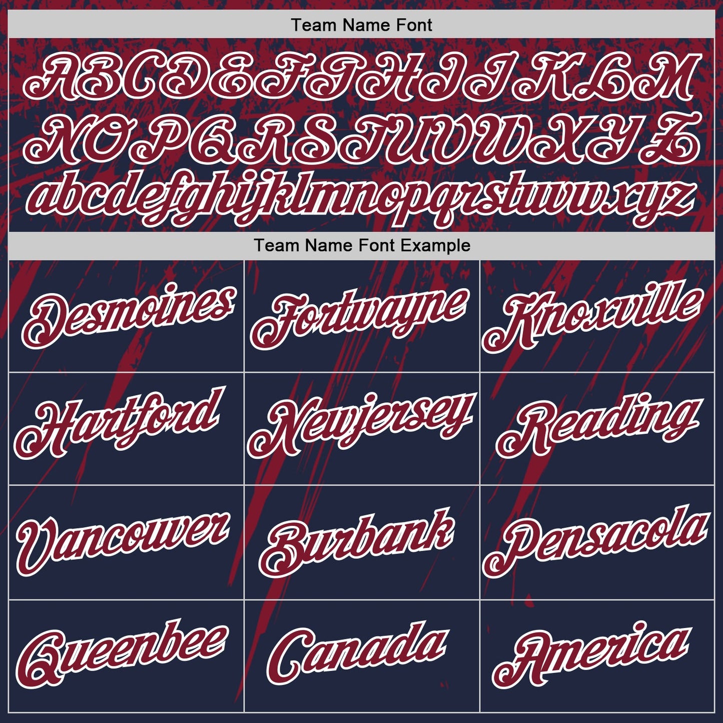 Custom Navy Crimson-White Distressed Scratch Brush Stroke Performance T-Shirt view 3