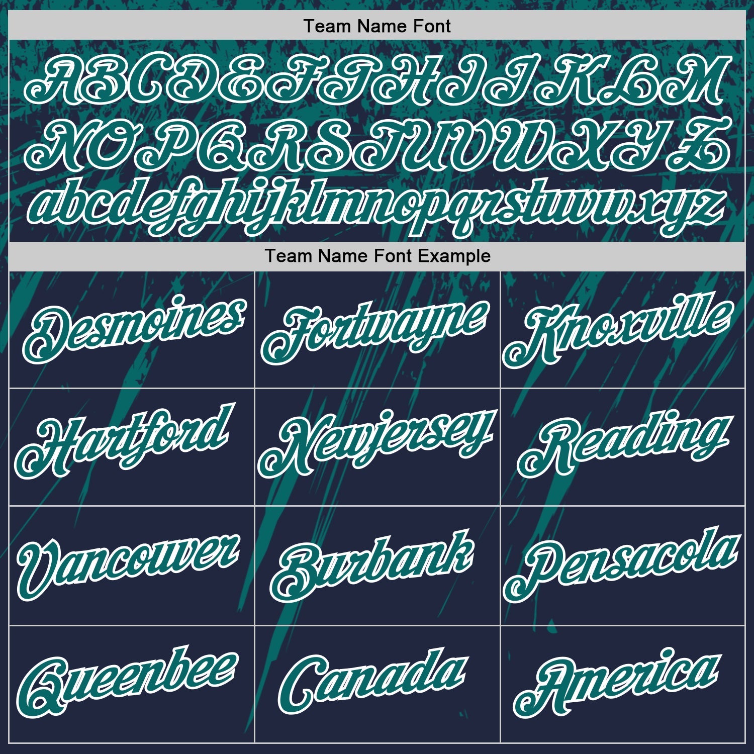 Custom Navy Teal-White Distressed Scratch Brush Stroke Performance T-Shirt view 3