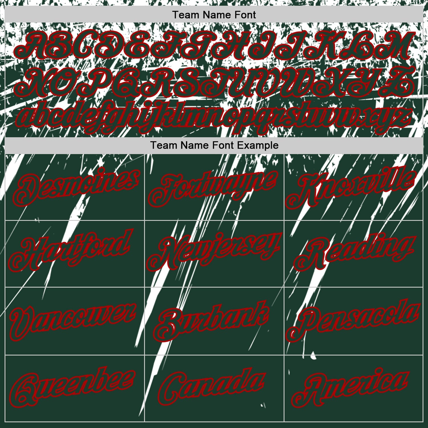 Custom Green White-Red Distressed Scratch Brush Stroke Performance T-Shirt view 3