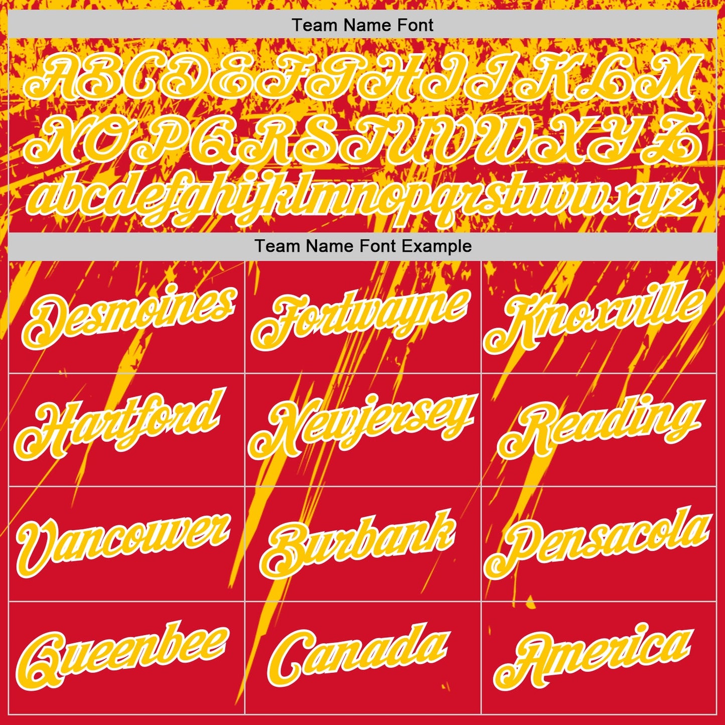 Custom Red Yellow-White Distressed Scratch Brush Stroke Performance T-Shirt view 3