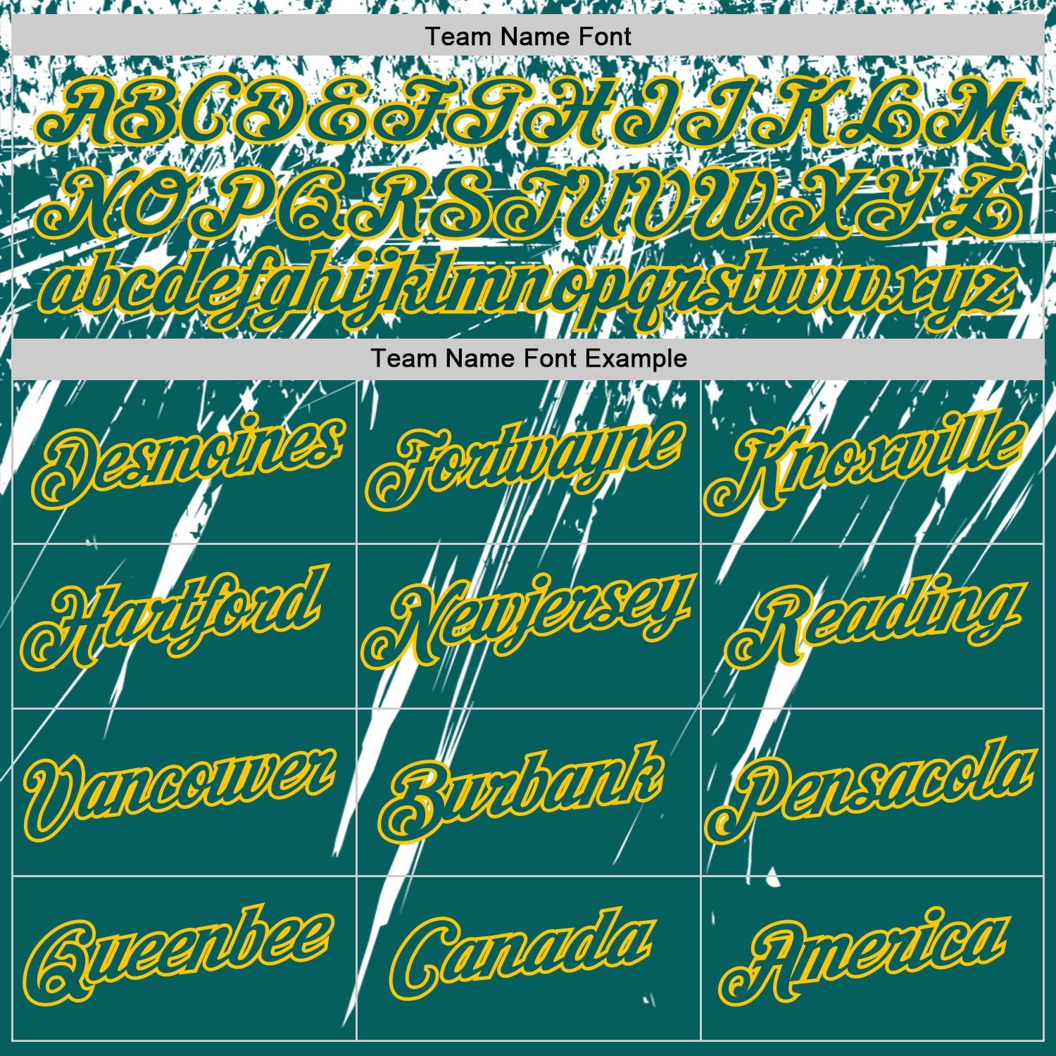Custom Teal White-Yellow Distressed Scratch Brush Stroke Performance T-Shirt view 3