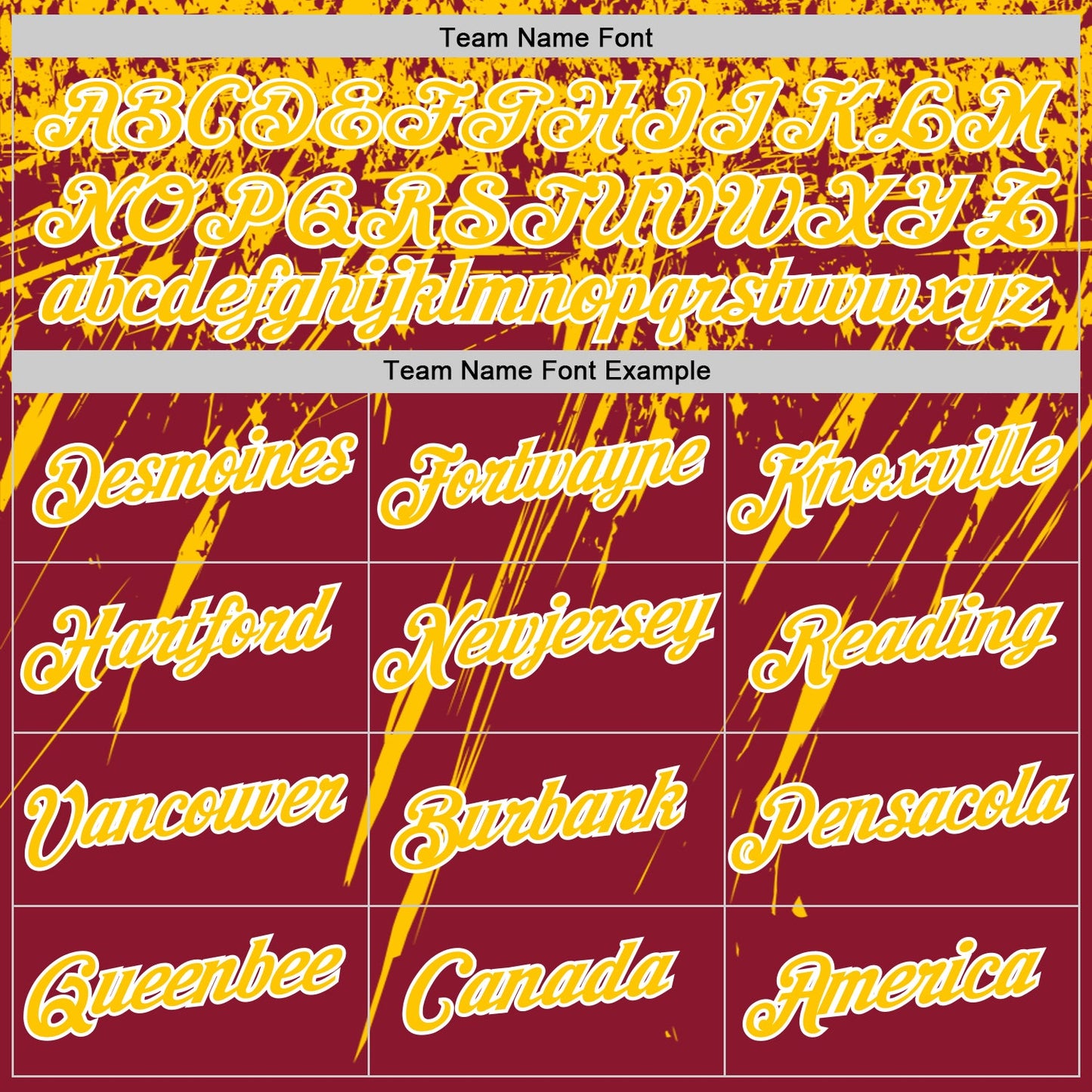 Custom Crimson Yellow-White Distressed Scratch Brush Stroke Performance T-Shirt view 3