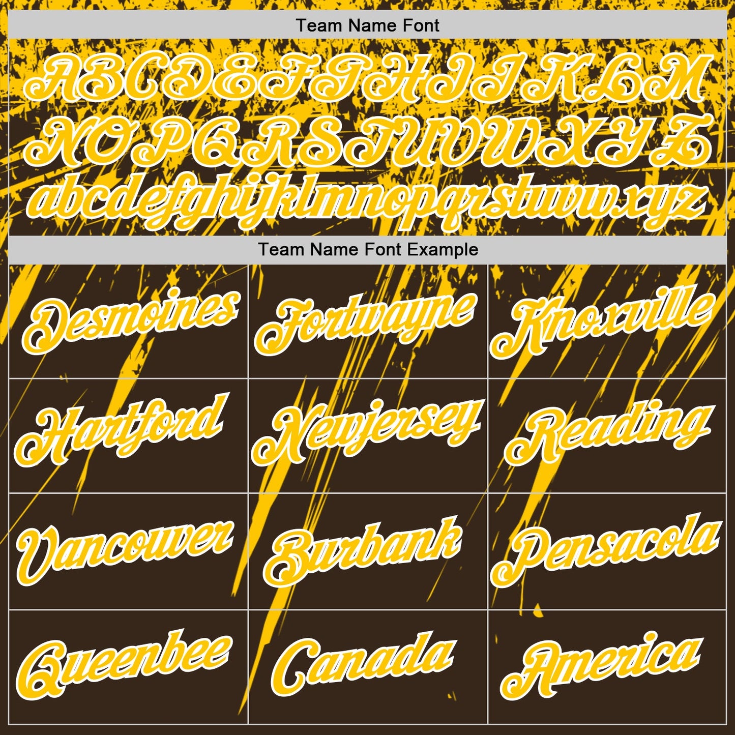 Custom Brown Yellow-White Distressed Scratch Brush Stroke Performance T-Shirt view 3