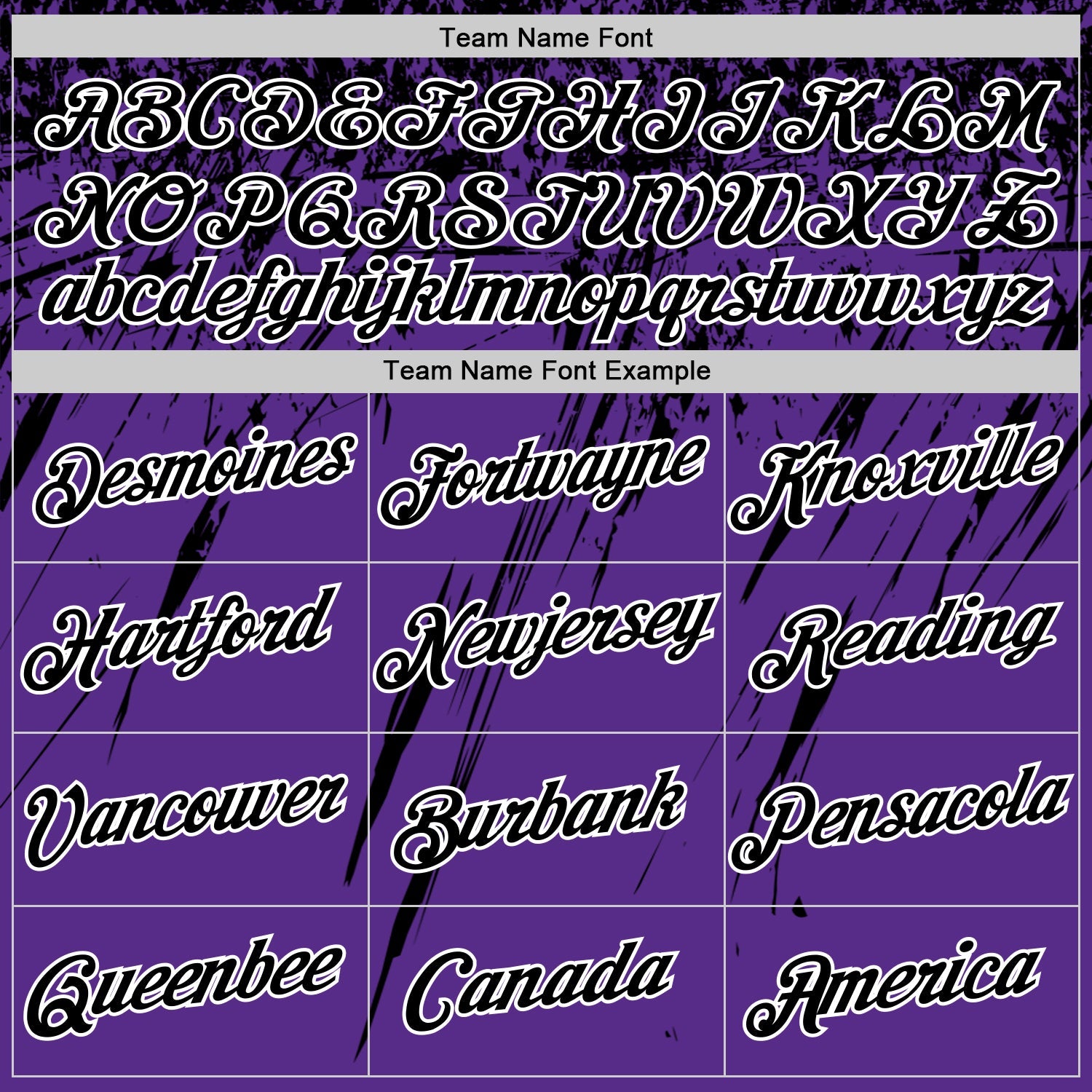 Custom Purple Black-White Distressed Scratch Brush Stroke Performance T-Shirt view 3