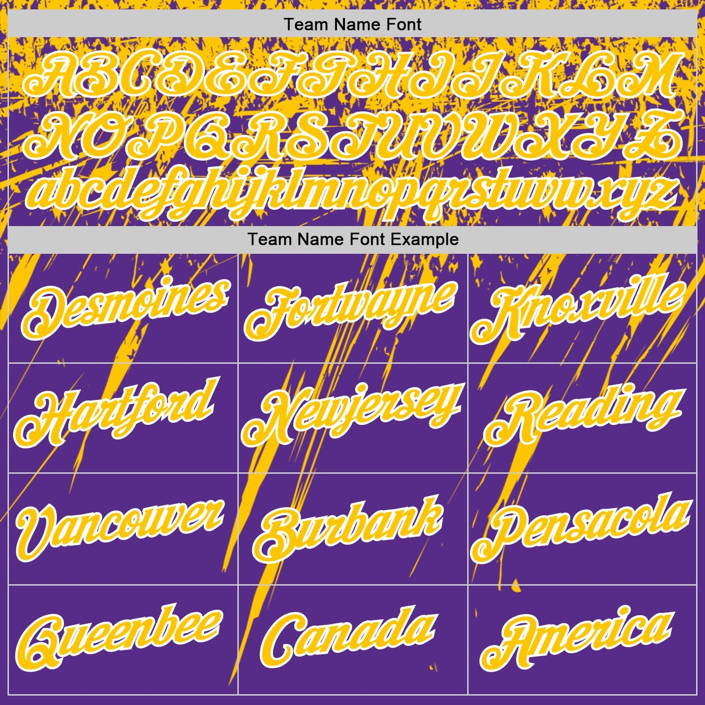 Custom Purple Yellow-White Distressed Scratch Brush Stroke Performance T-Shirt view 3