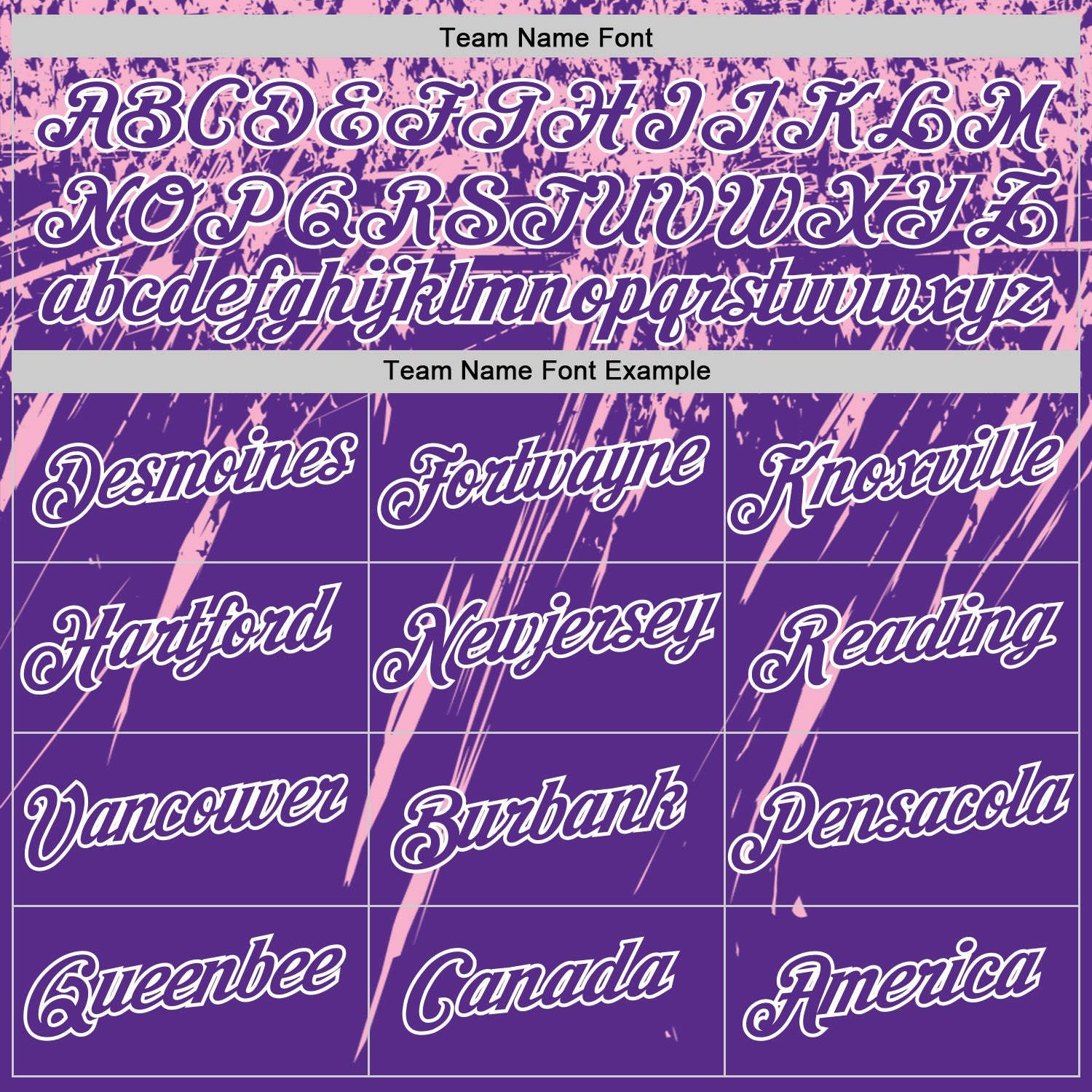 Custom Purple Light Pink-White Distressed Scratch Brush Stroke Performance T-Shirt view 3