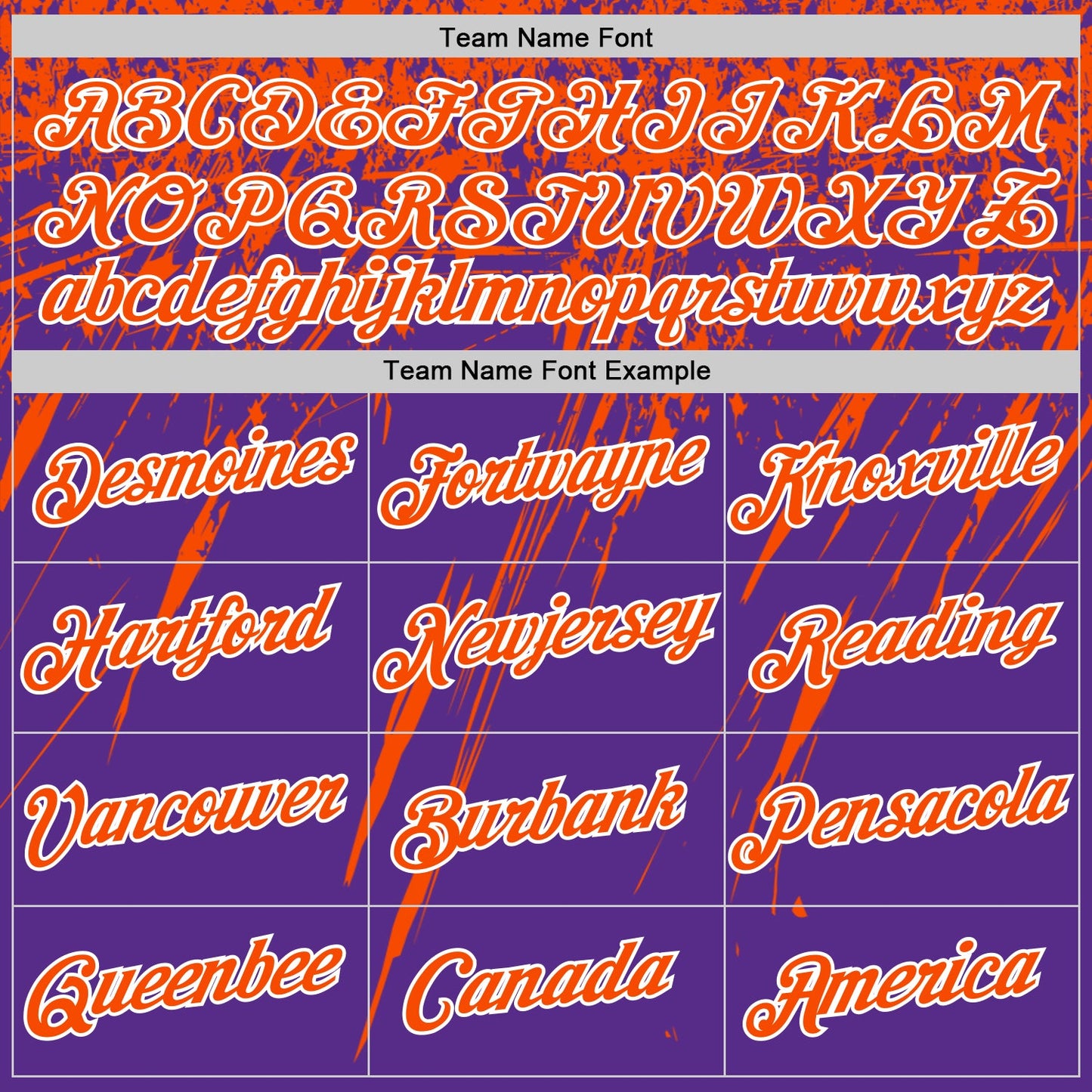 Custom Purple Orange-White Distressed Scratch Brush Stroke Performance T-Shirt view 3
