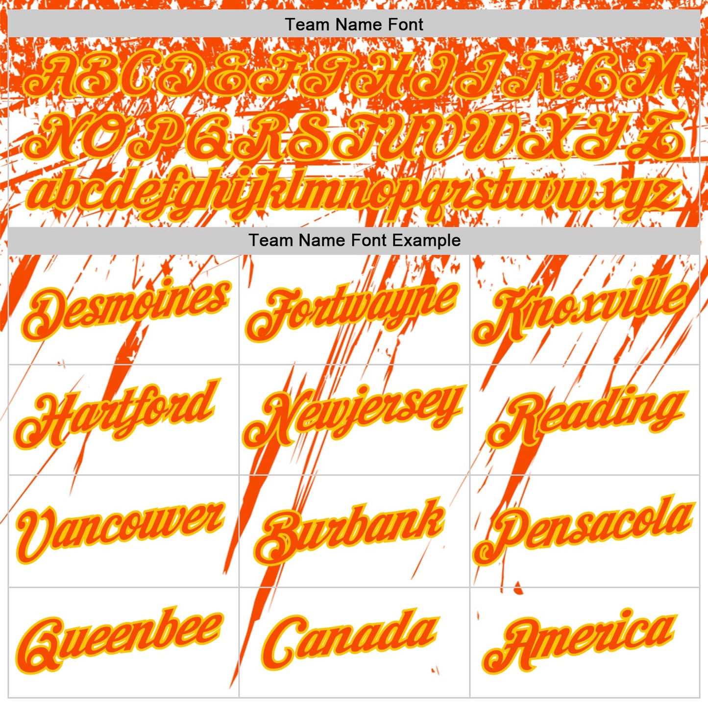 Custom White Orange-Yellow Distressed Scratch Brush Stroke Performance T-Shirt view 3