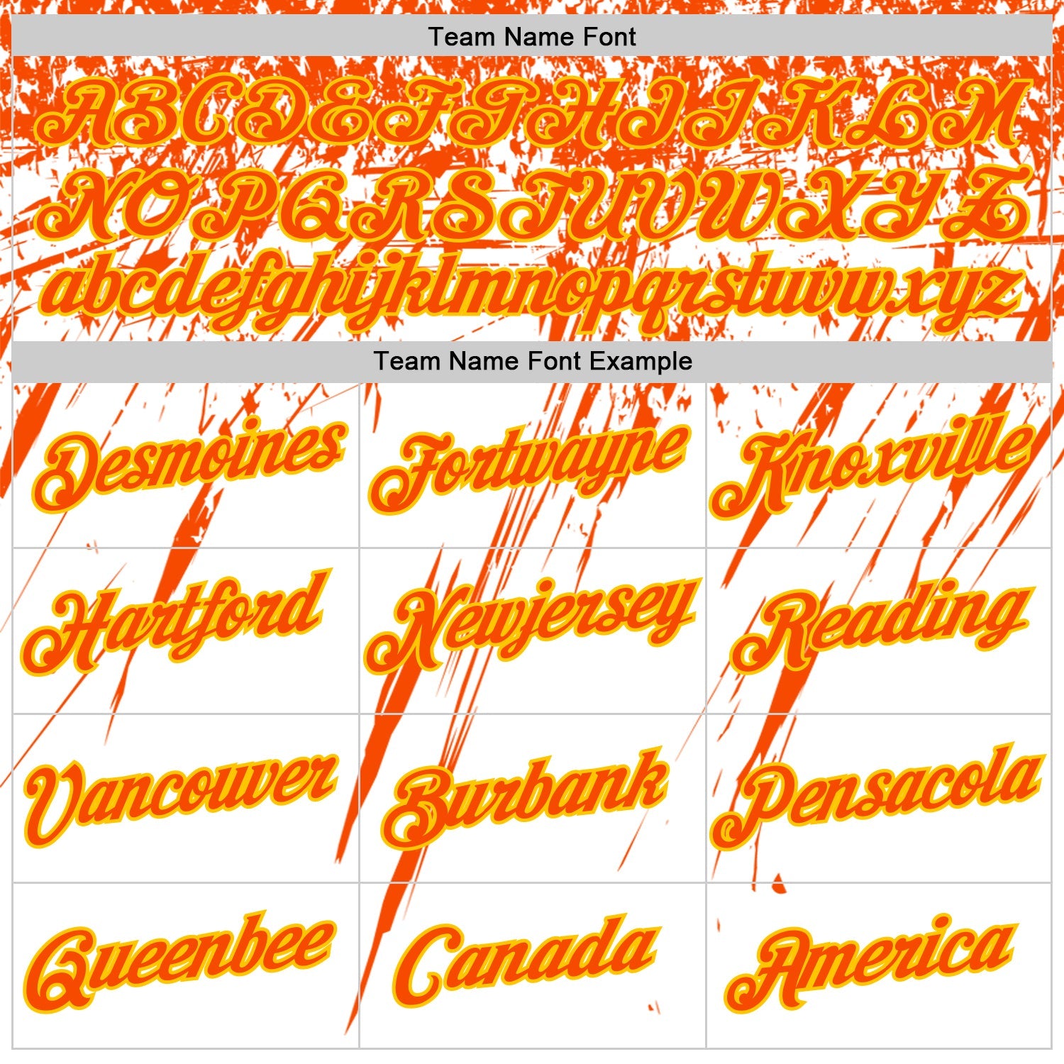 Custom White Orange-Yellow Distressed Scratch Brush Stroke Performance T-Shirt view 3