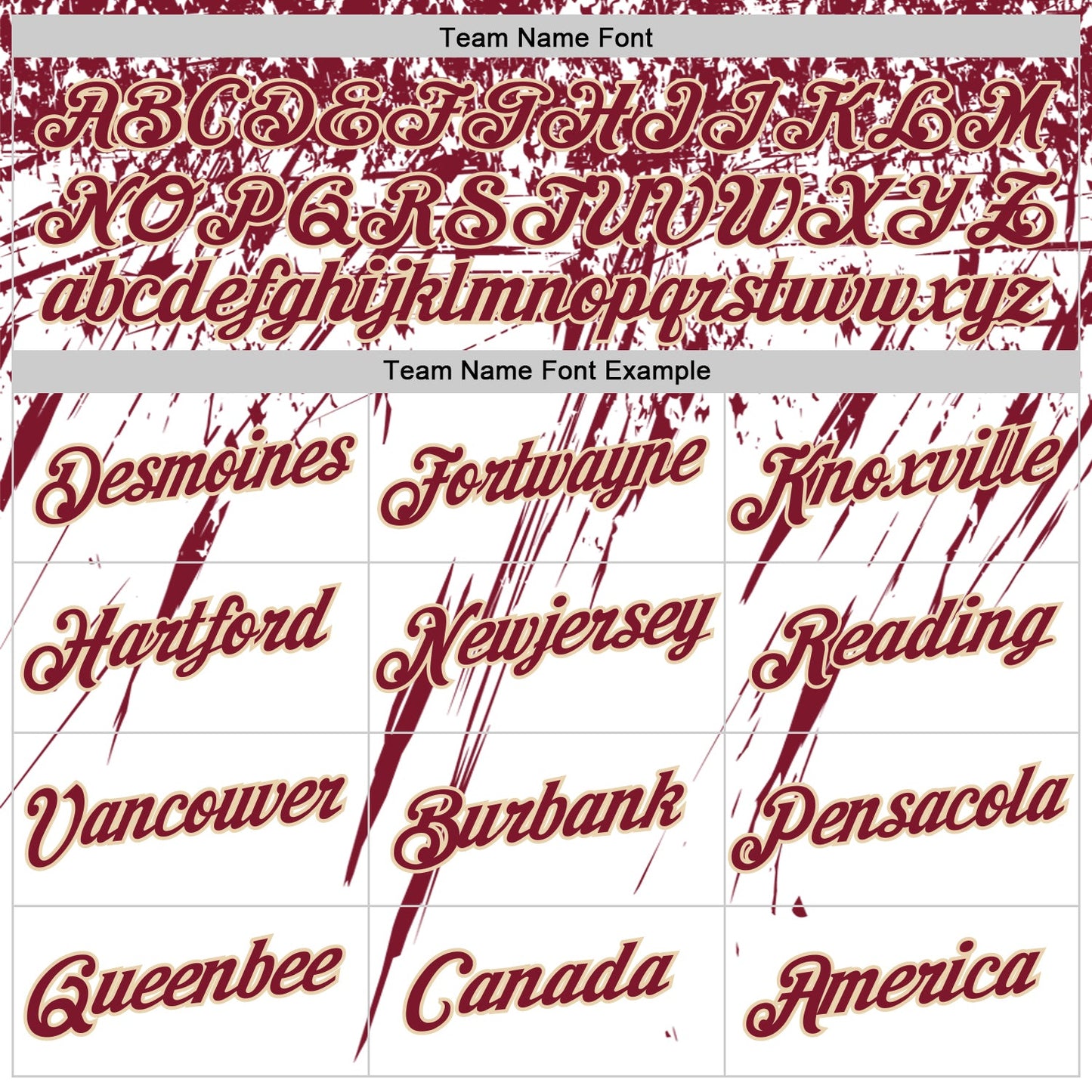 Custom White Crimson-City Cream Distressed Scratch Brush Stroke Performance T-Shirt view 3