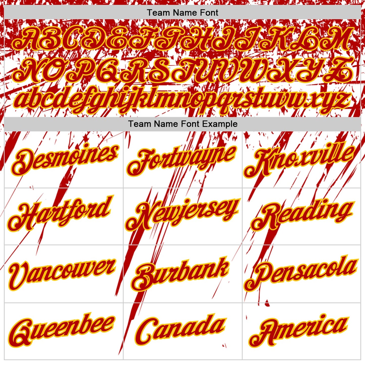 Custom White Red-Yellow Distressed Scratch Brush Stroke Performance T-Shirt view 3