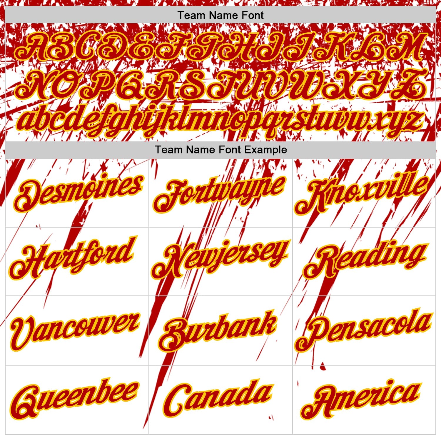 Custom White Red-Yellow Distressed Scratch Brush Stroke Performance T-Shirt view 3