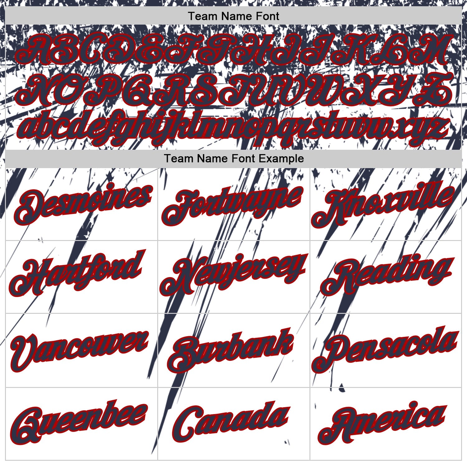 Custom White Navy-Red Distressed Scratch Brush Stroke Performance T-Shirt view 3