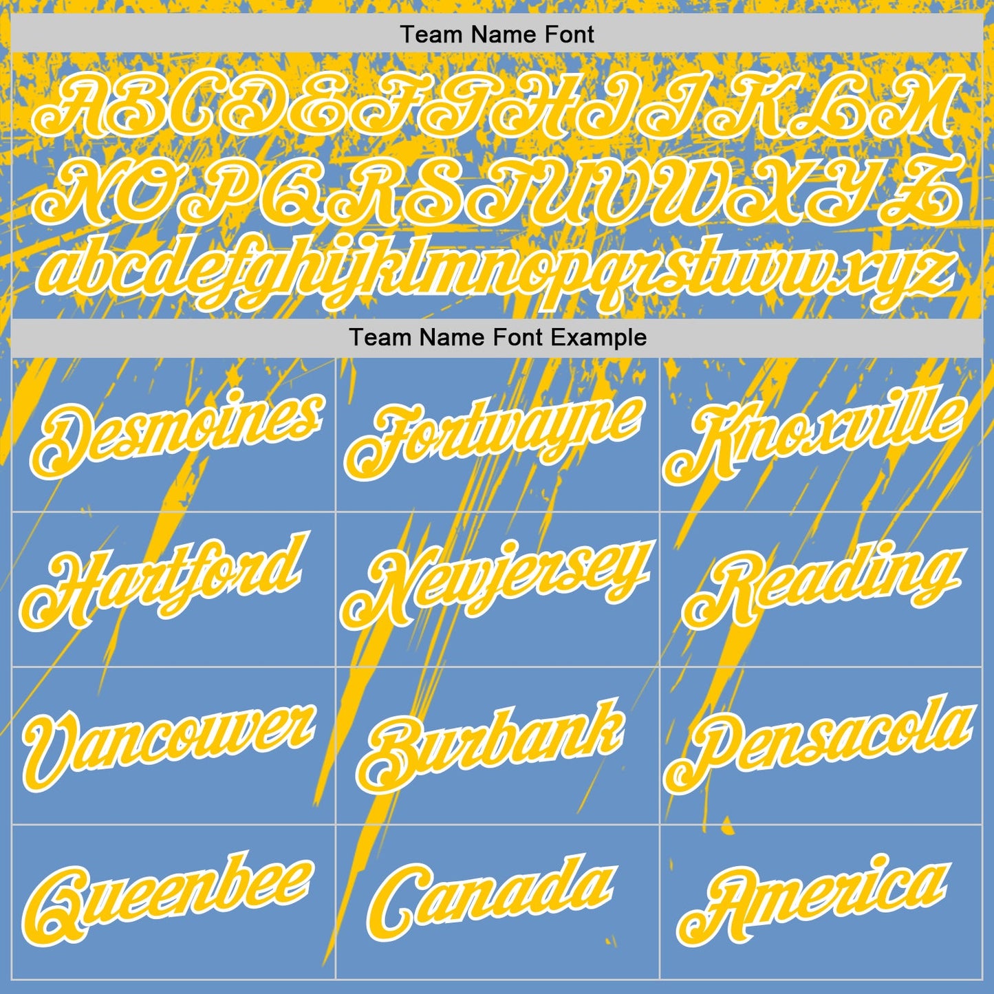 Custom Light Blue Yellow-White Distressed Scratch Brush Stroke Performance T-Shirt view 3