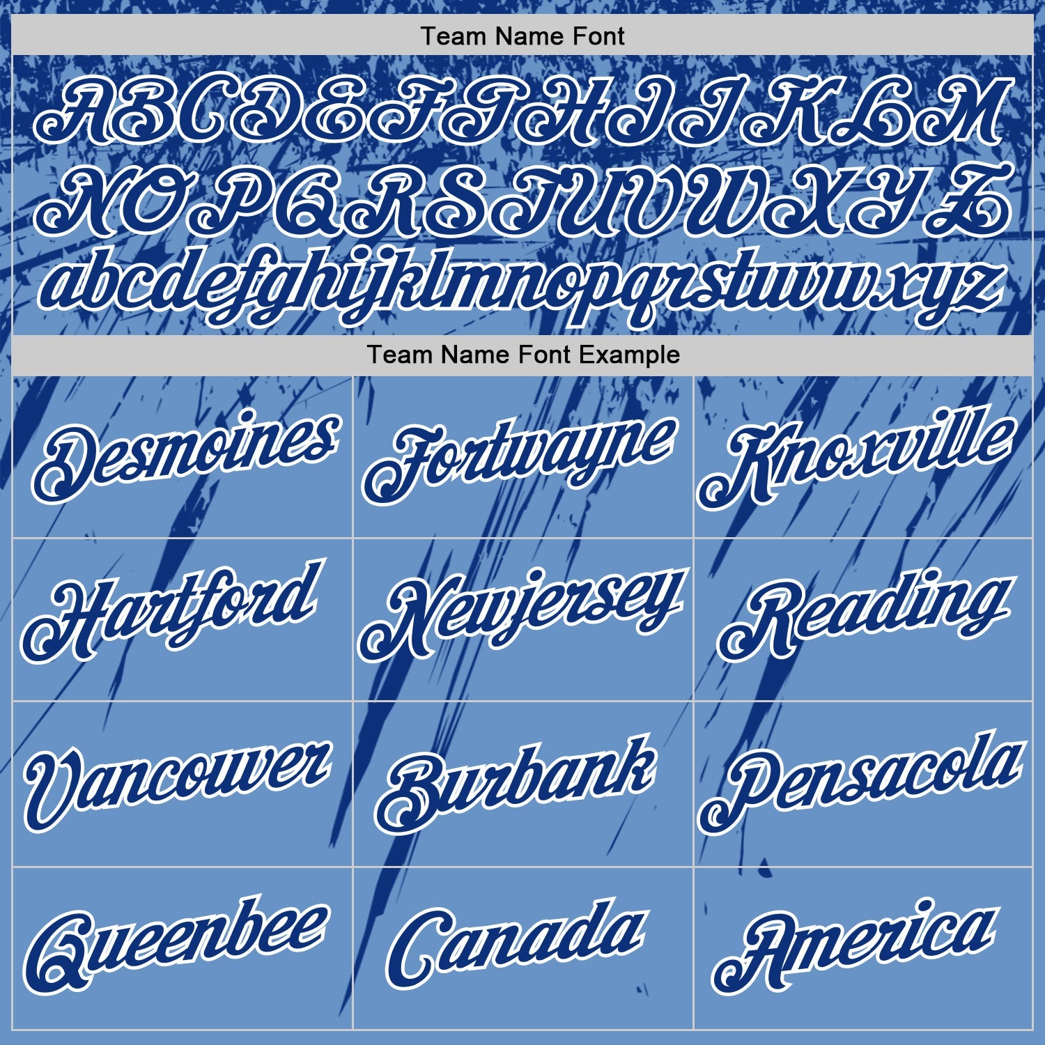 Custom Light Blue Royal-White Distressed Scratch Brush Stroke Performance T-Shirt view 3