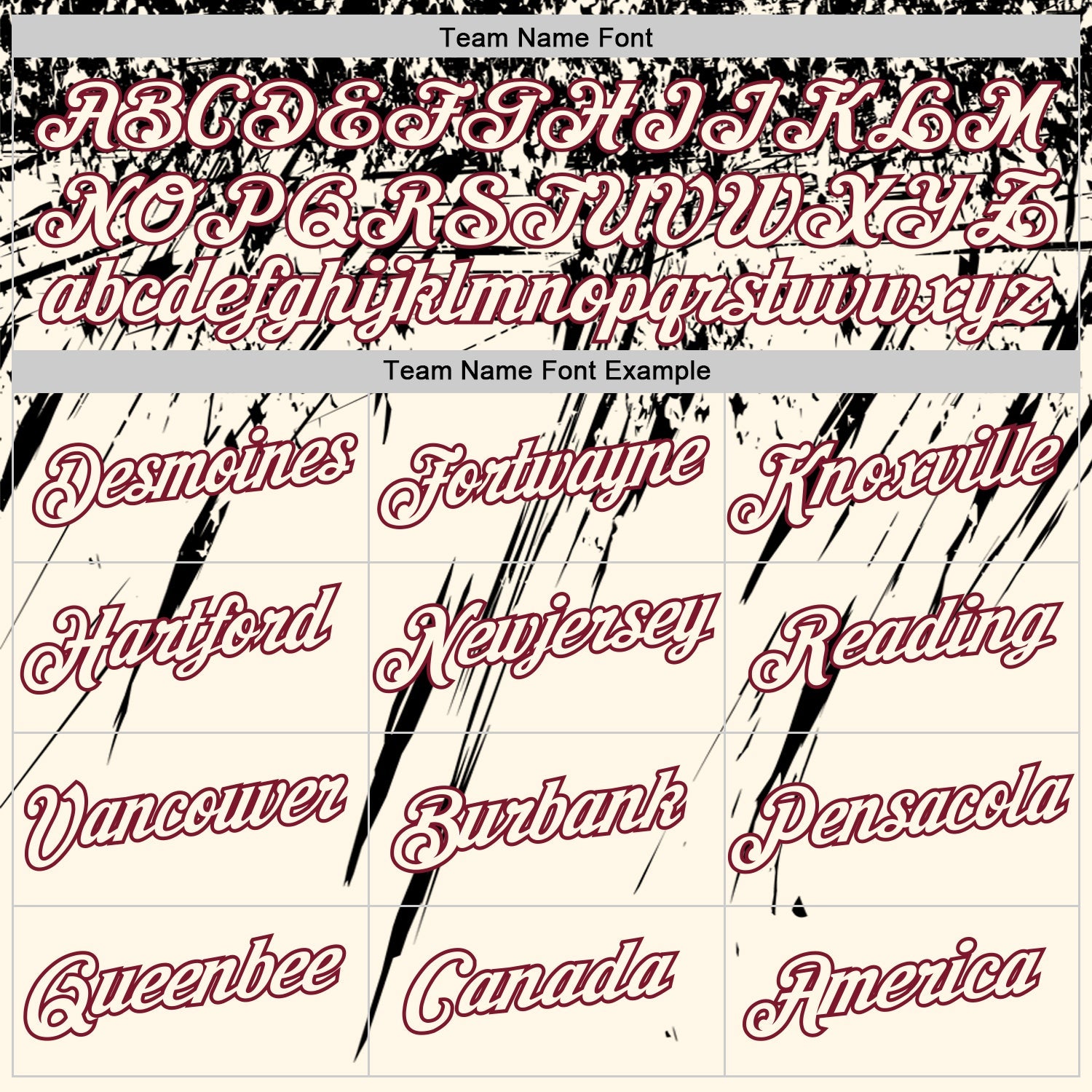Custom Cream Black-Crimson Distressed Scratch Brush Stroke Performance T-Shirt view 3