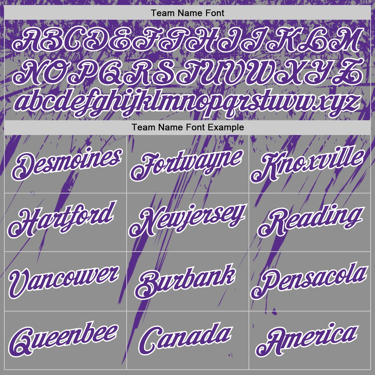 Custom Gray Purple-White Distressed Scratch Brush Stroke Performance T-Shirt view 3