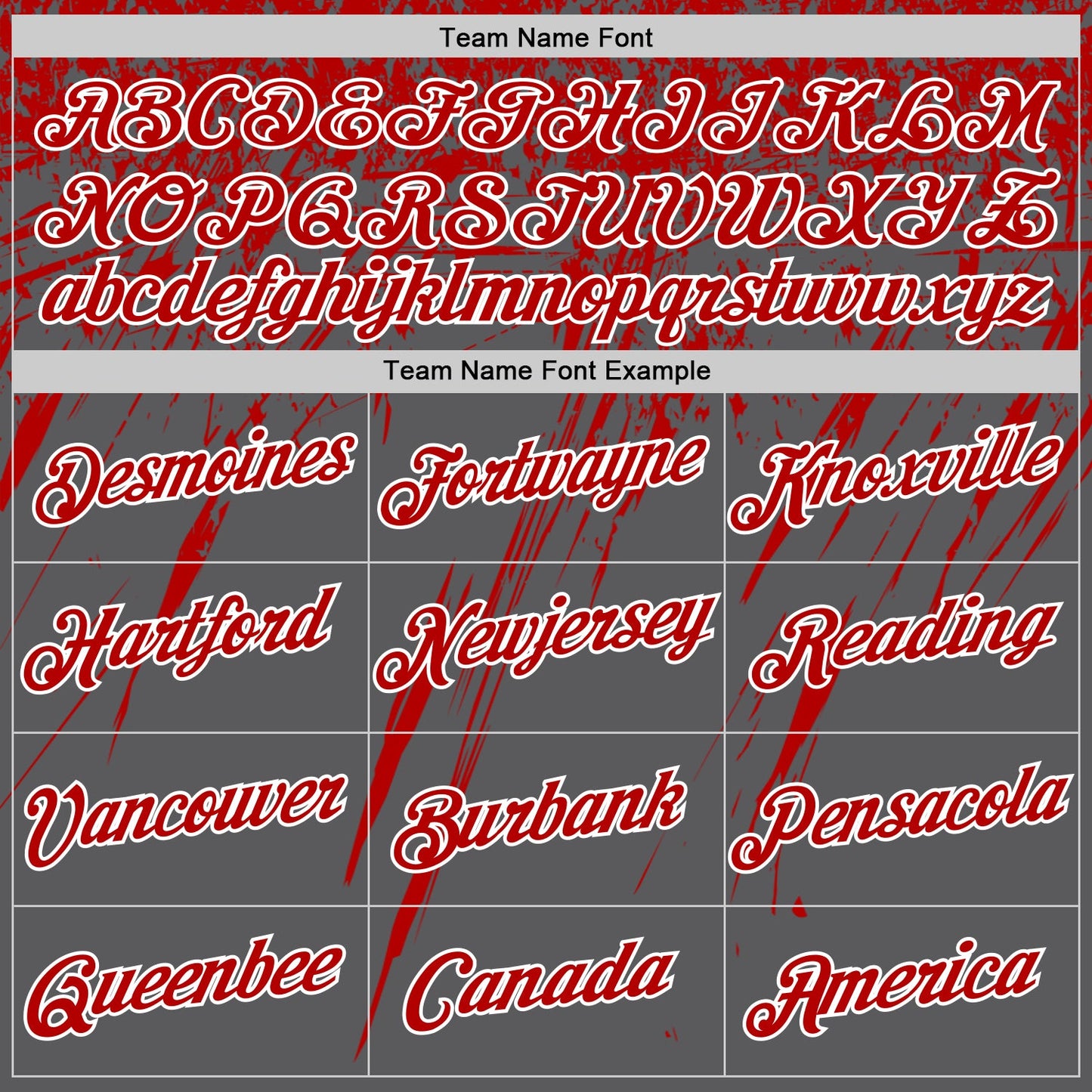 Custom Steel Gray Red-White Distressed Scratch Brush Stroke Performance T-Shirt view 3