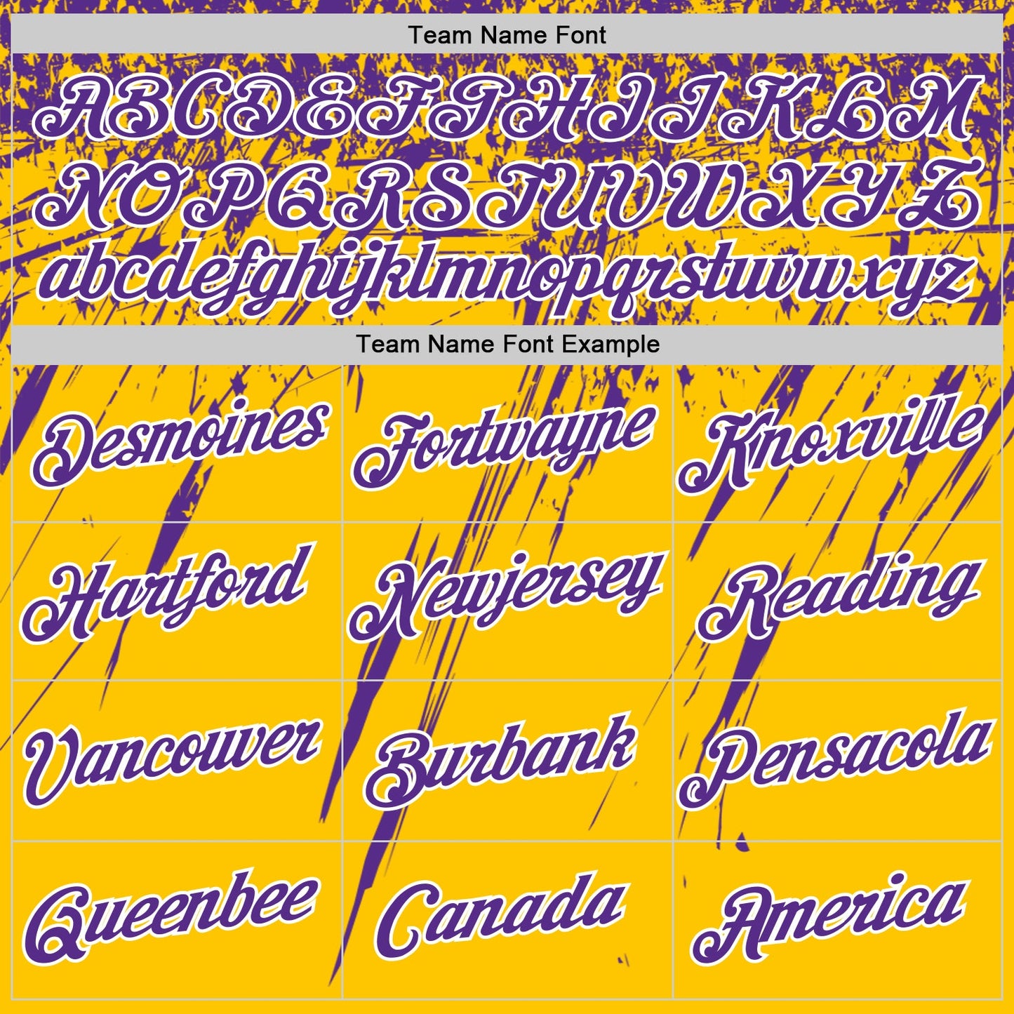 Custom Yellow Purple-White Distressed Scratch Brush Stroke Performance T-Shirt view 3