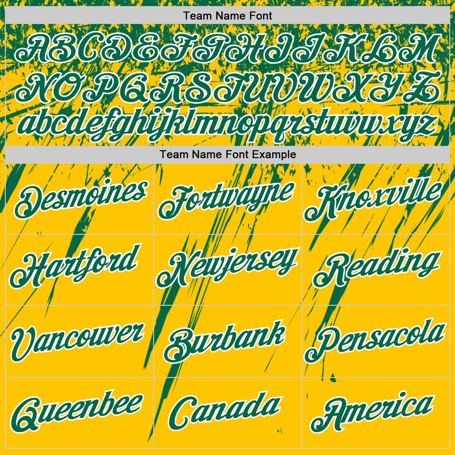 Custom Yellow Kelly Green-White Distressed Scratch Brush Stroke Performance T-Shirt view 3