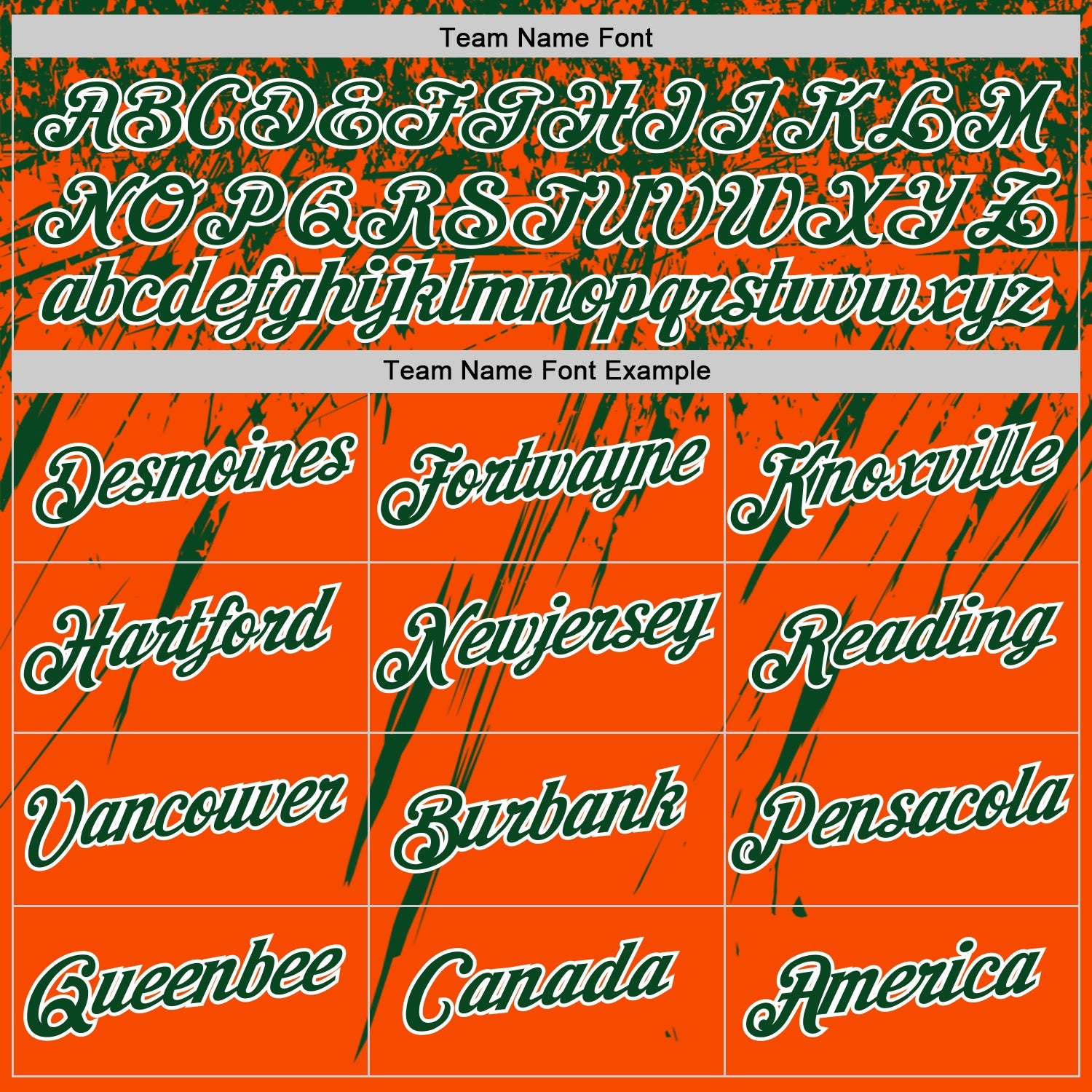 Custom Orange Green-White Distressed Scratch Brush Stroke Performance T-Shirt view 3