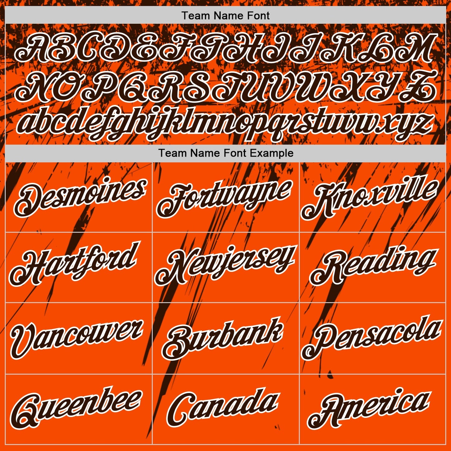 Custom Orange Brown-White Distressed Scratch Brush Stroke Performance T-Shirt view 3