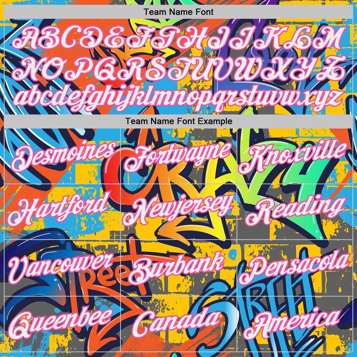 Custom Graffiti Pattern White-Pink Vibrant MulticolorStreet Style Performance T-Shirt view 3