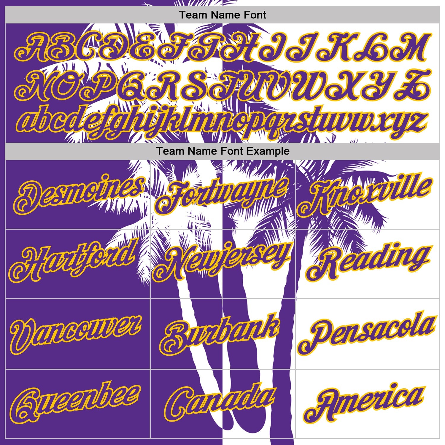 Custom White Purple-Yellow Hawaii Tropical Coastal Palm Trees Performance T-Shirt view 3