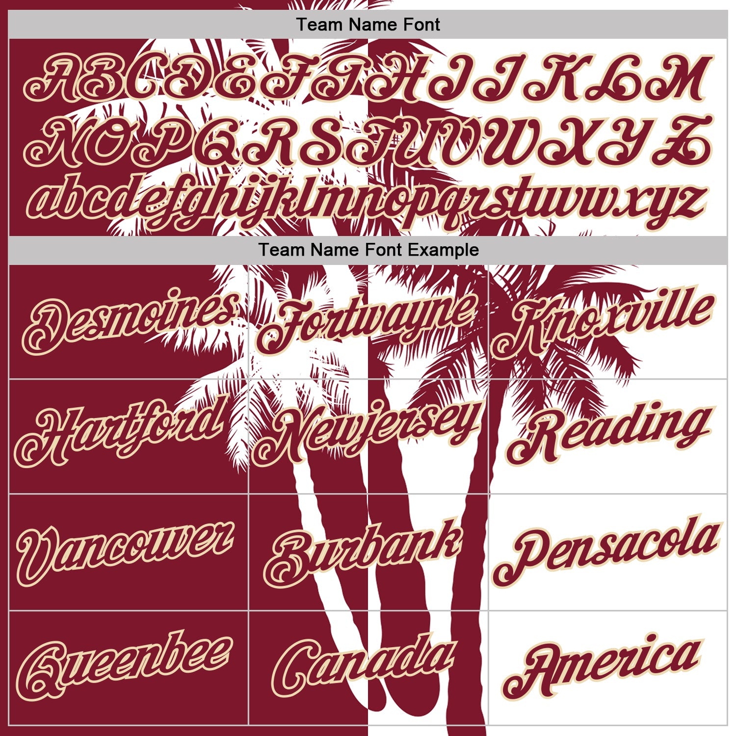 Custom White Crimson-Cream Hawaii Tropical Coastal Palm Trees Performance T-Shirt view 3
