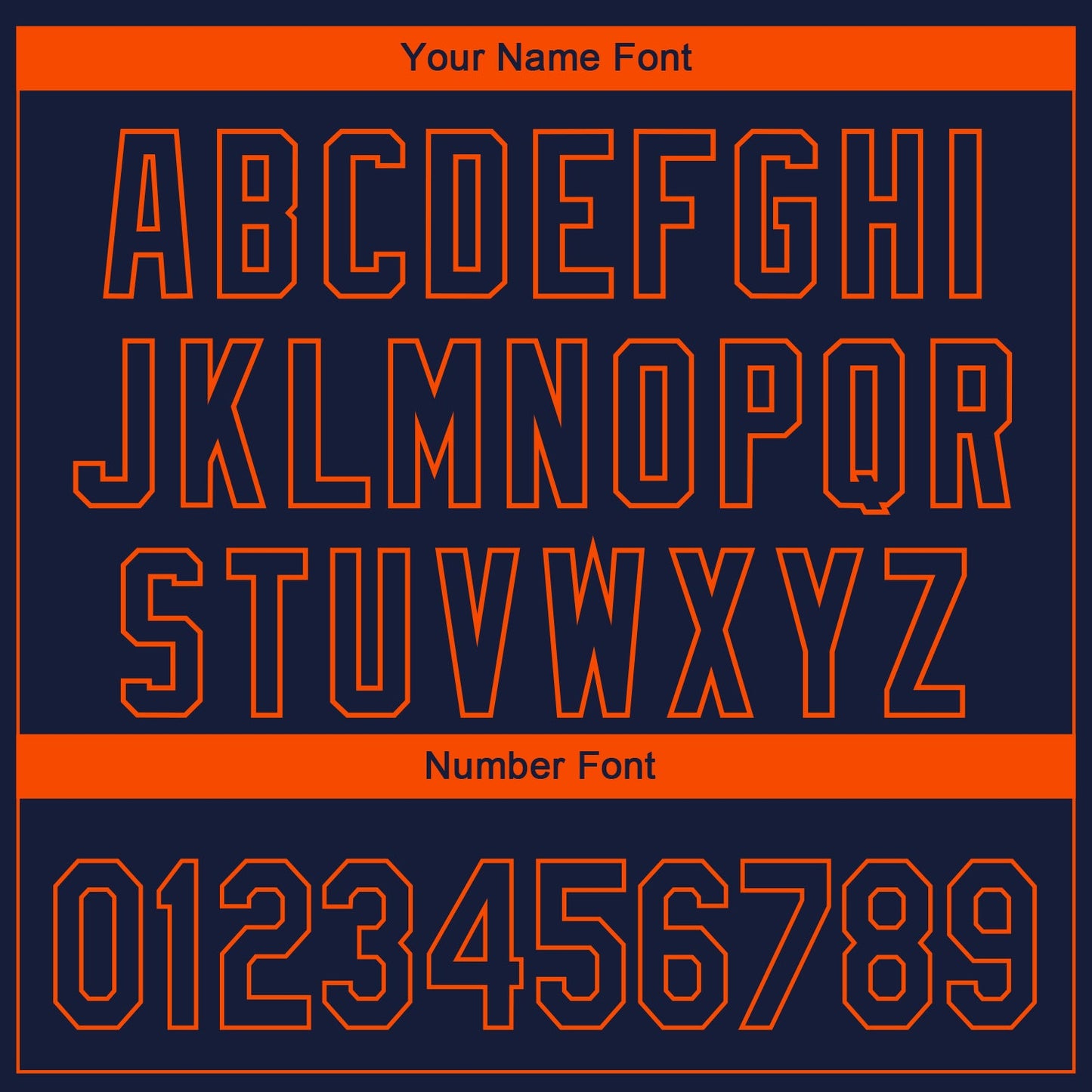 Custom Navy Orange 3D Houston City Edition Fade Fashion Authentic Baseball Jersey view 5