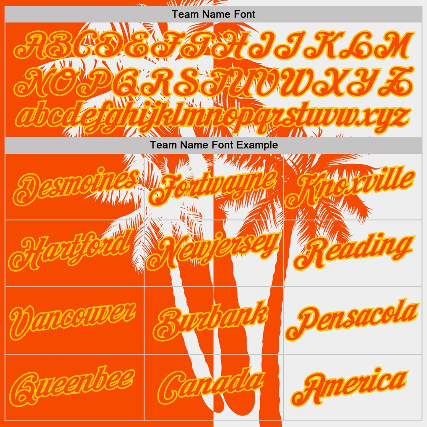 Custom White Orange-Yellow Hawaii Tropical Coastal Palm Trees Performance T-Shirt view 3