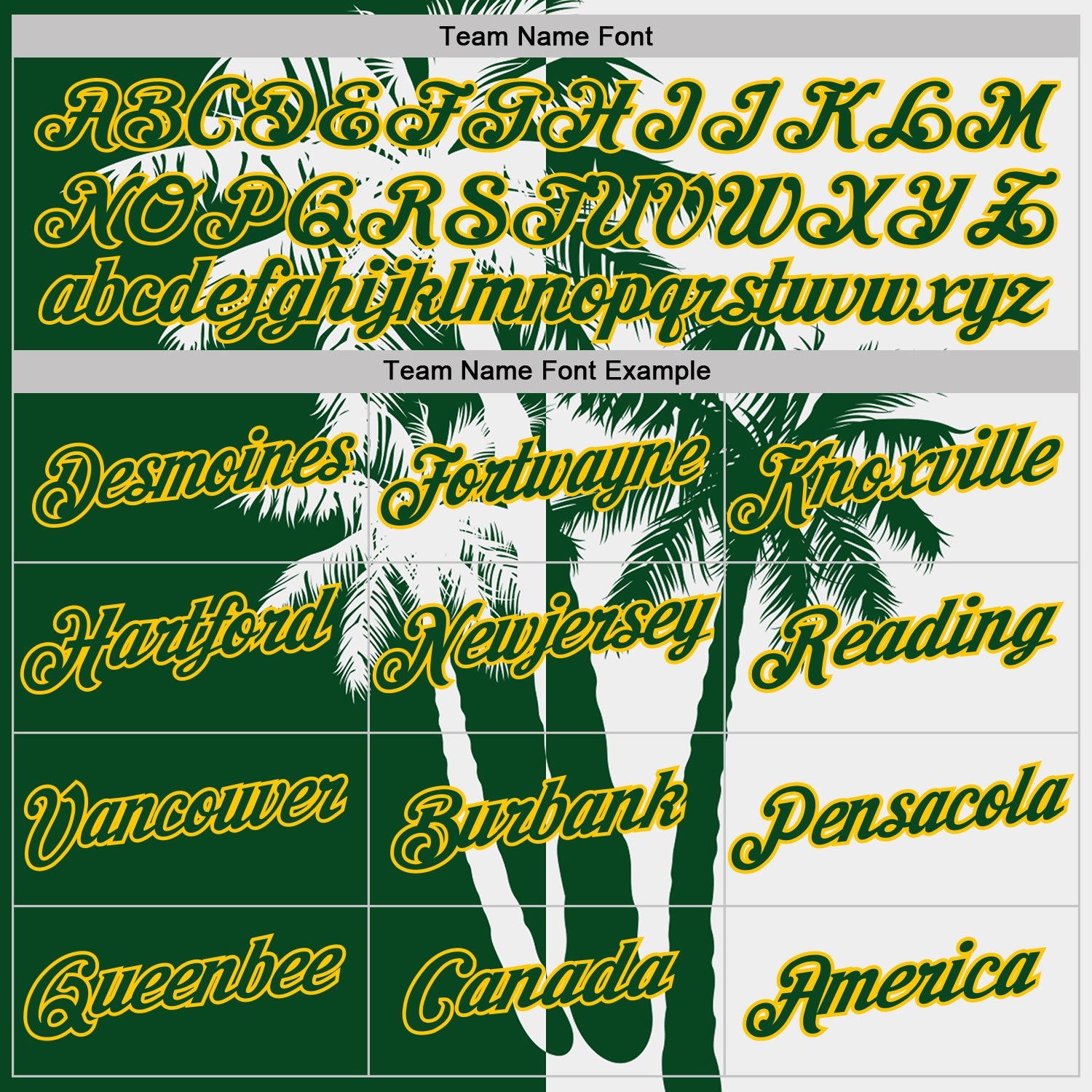 Custom White Green-Yellow Hawaii Tropical Coastal Palm Trees Performance T-Shirt view 3