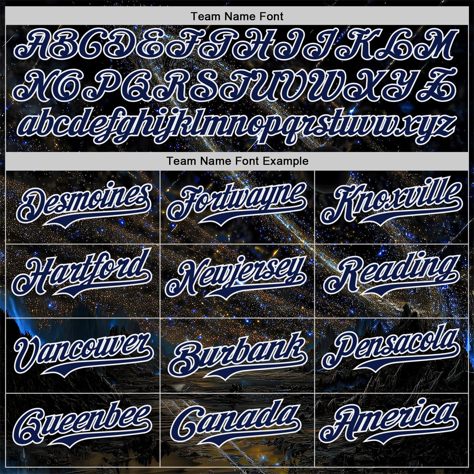 Custom Black Navy-White Galaxy Star Authentic Baseball Jersey view 4