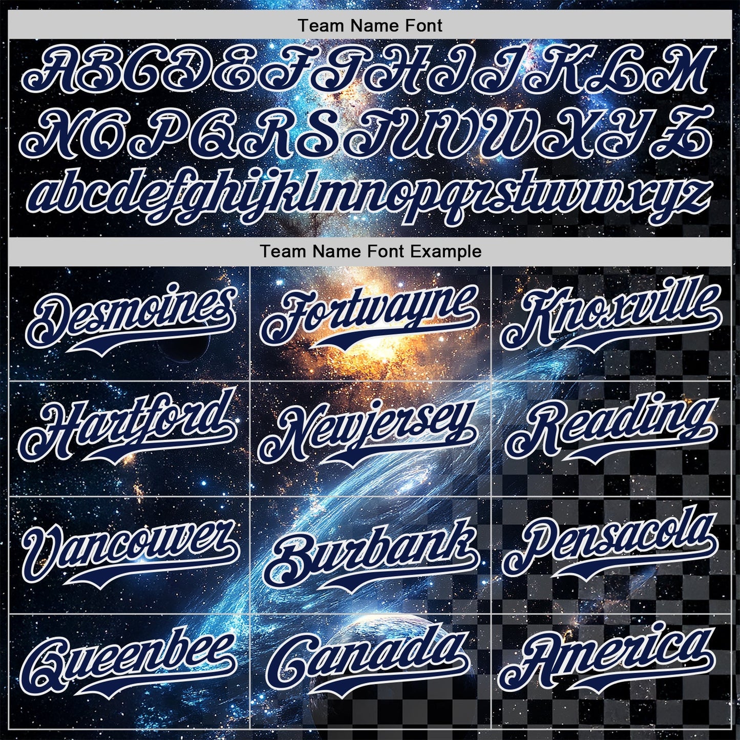 Custom Black Navy-White Galaxy Star Nebula Authentic Baseball Jersey view 4