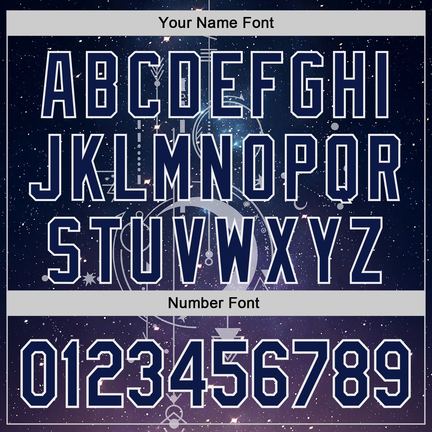 Custom Dark Purple Navy-White Galaxy Star Authentic Baseball Jersey view 5