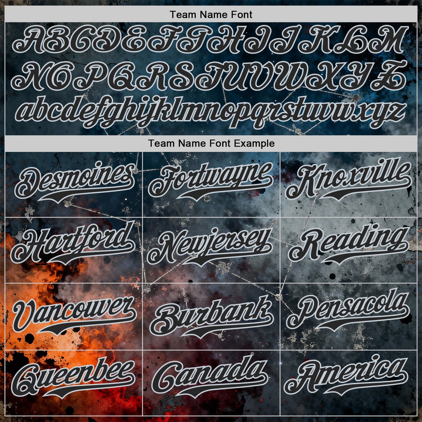 Custom Navy Black-Silver Galaxy Star Nebula Authentic Baseball Jersey view 4