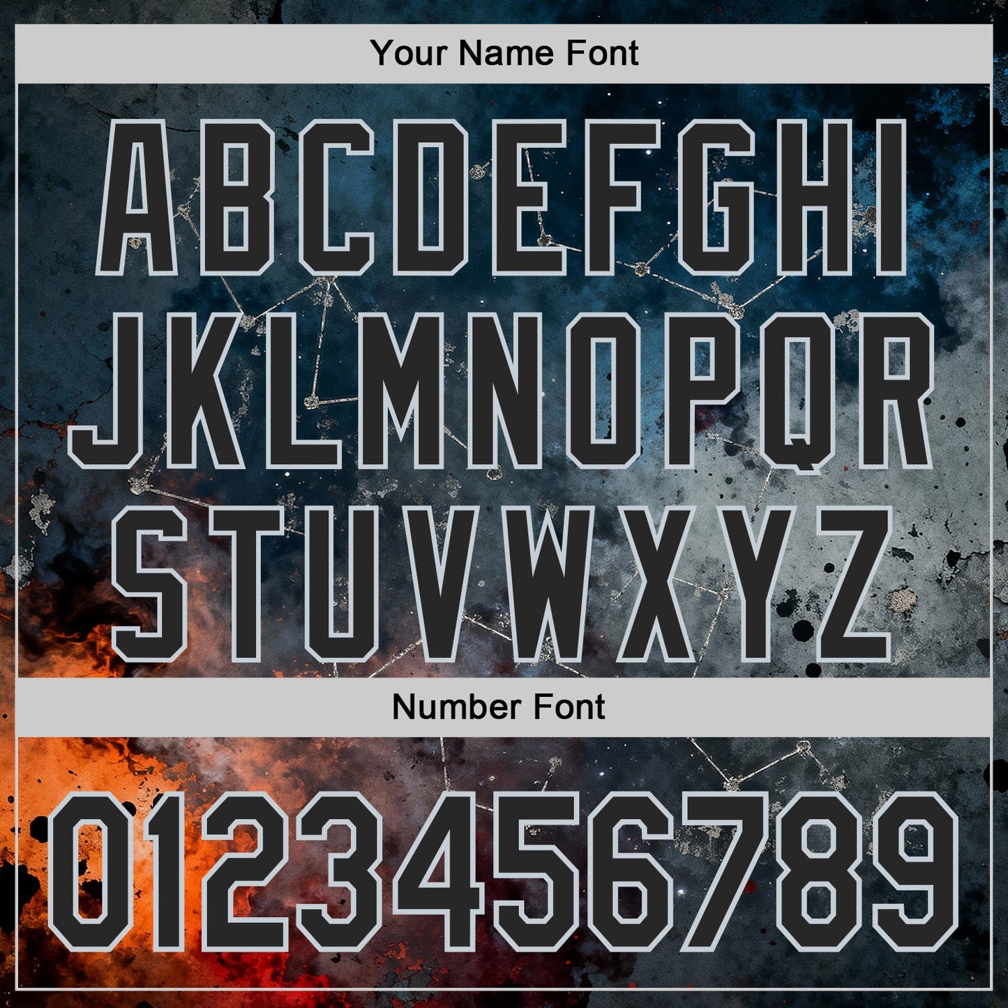 Custom Navy Black-Silver Galaxy Star Nebula Authentic Baseball Jersey view 5
