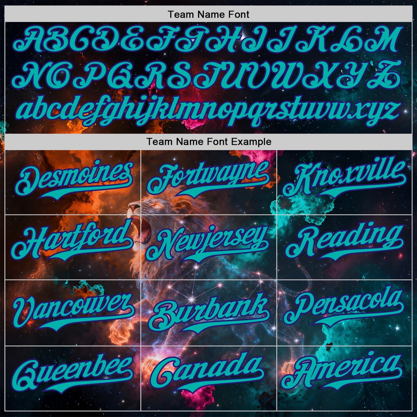Custom Black Aqua-Dark Purple Galaxy Star Leo Authentic Baseball Jersey view 4